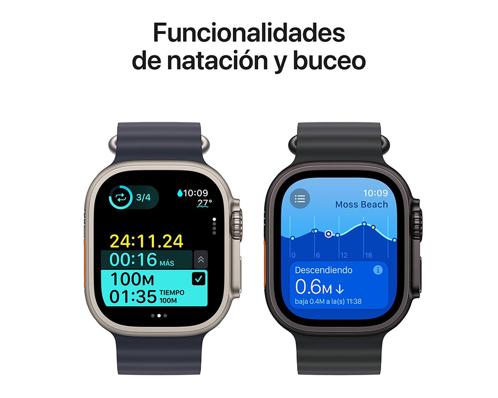 Foto 5 | Foto 5 | Apple Watch Ultra 2 GPS + Cellular 49 mm Titanio Negro M-L