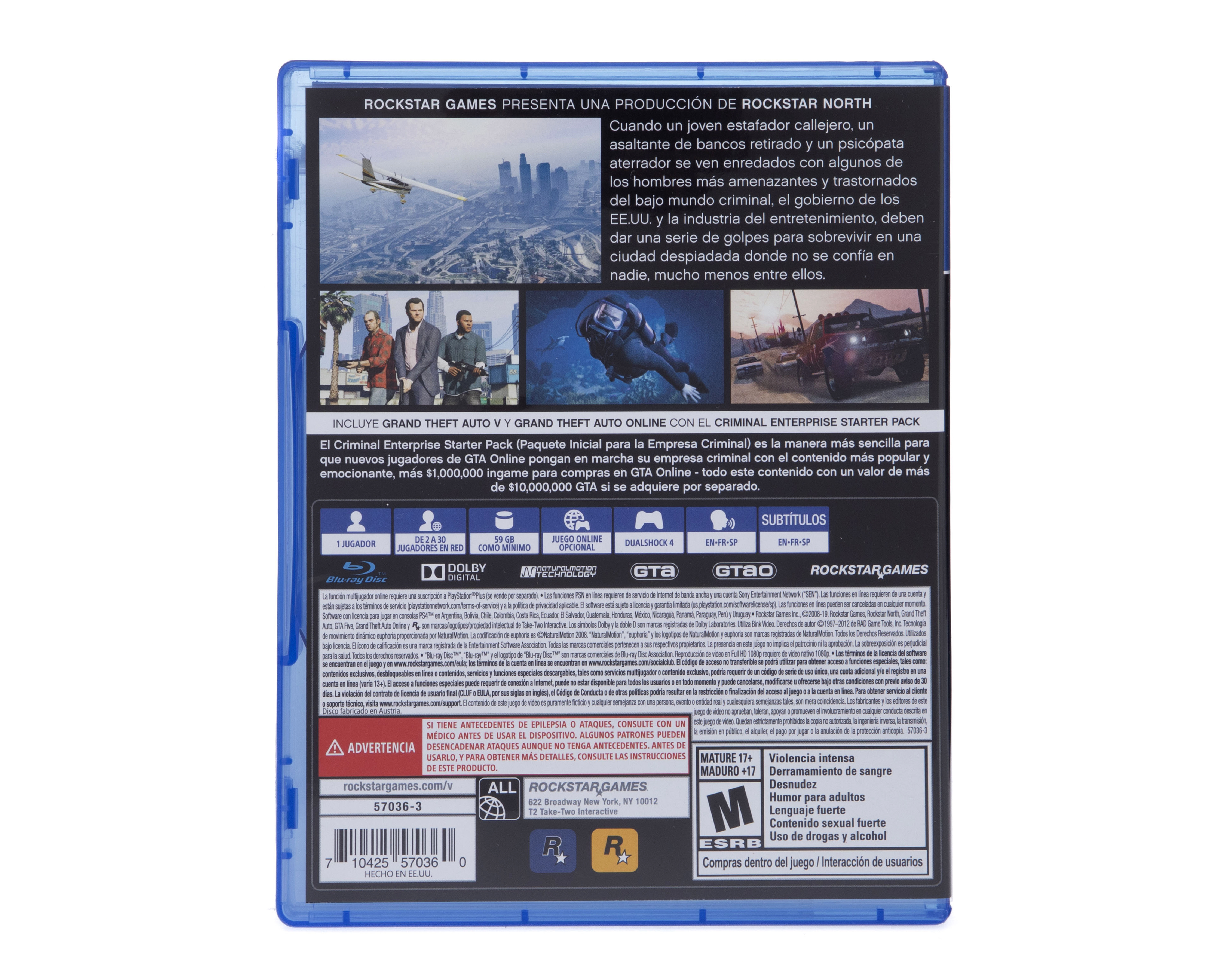 Foto 2 | Foto 2 | Grand Theft Auto V: Premium Edition para PlayStation 4