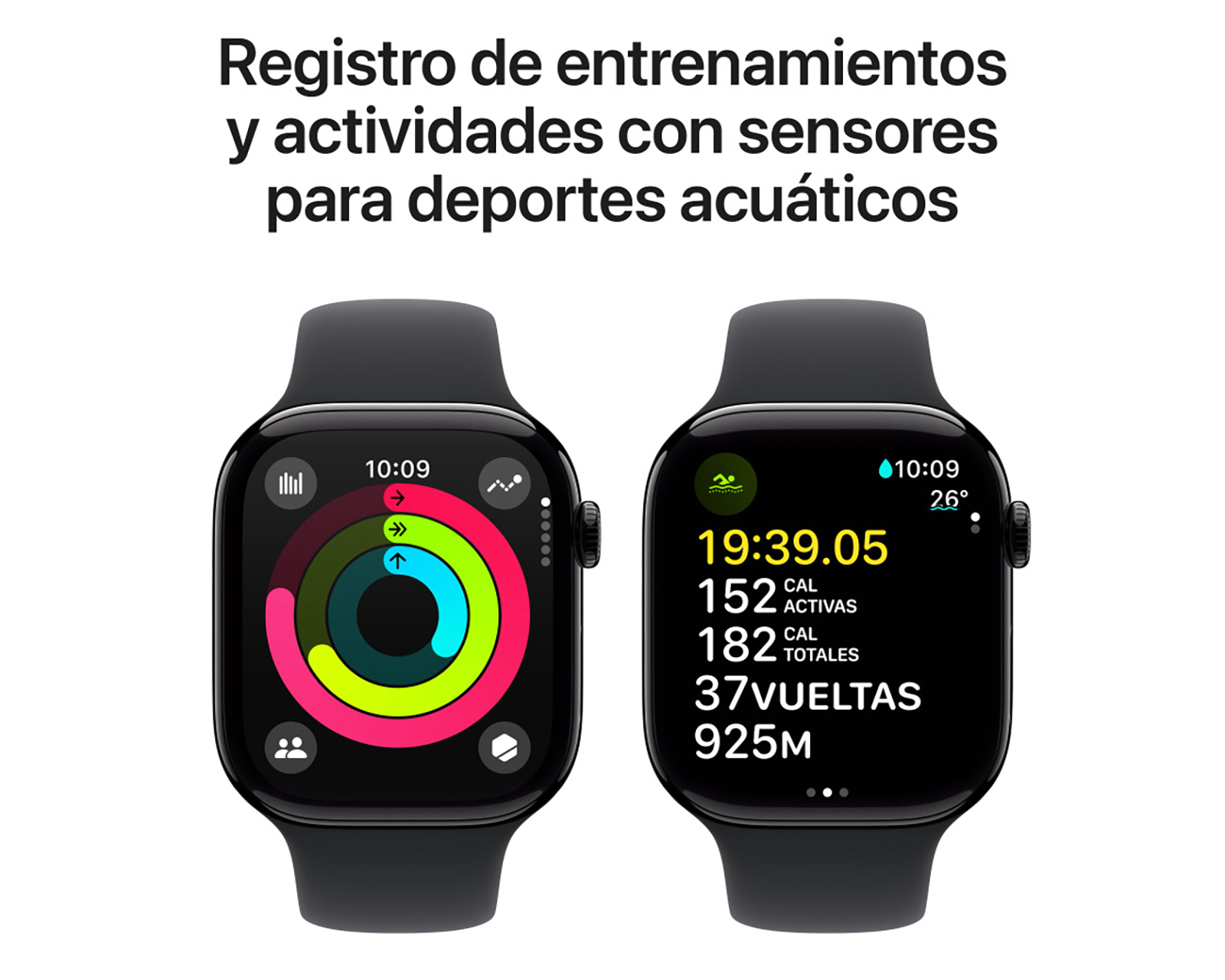 Foto 5 pulgar | Foto 4 | Apple Watch Series 10 GPS + Cellular 46 mm Negro Azabache M-L