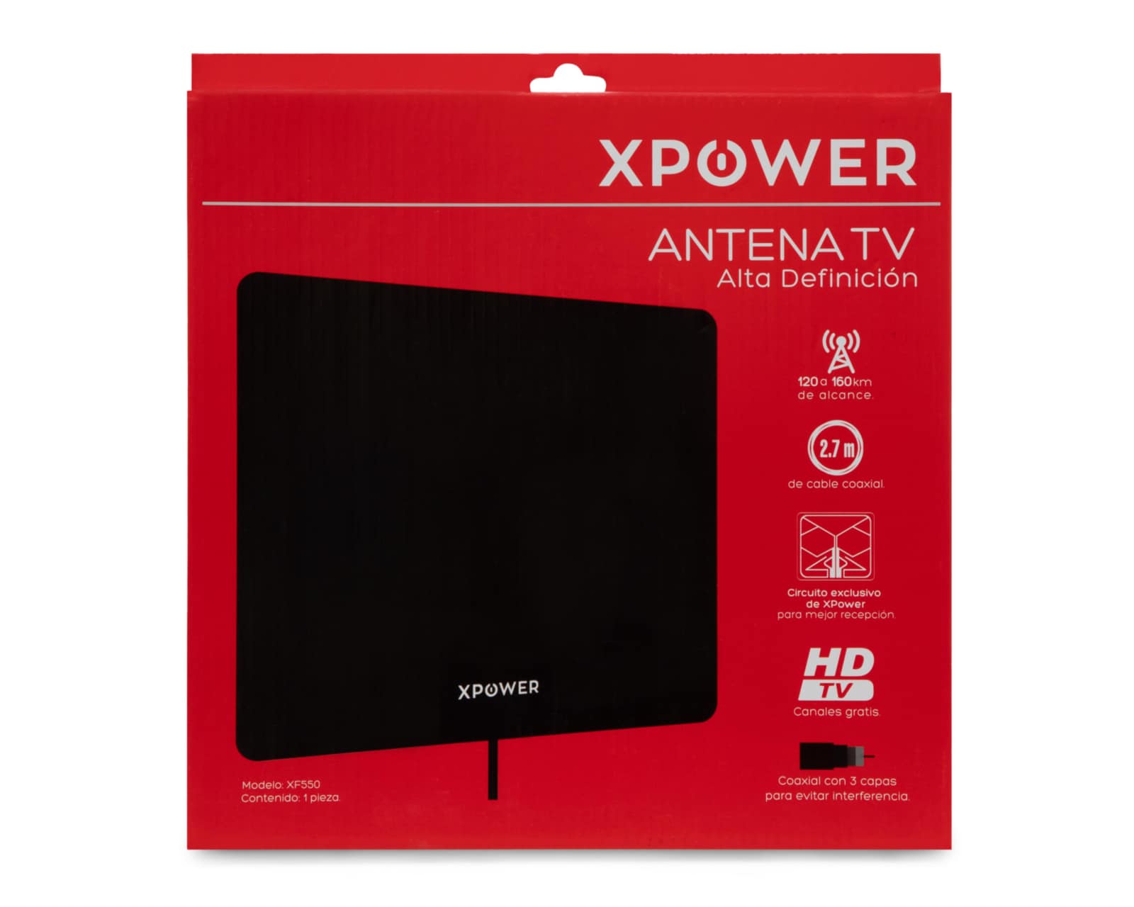 Foto 5 | Foto 5 | Antena Interior para TV Power&Co XF-550