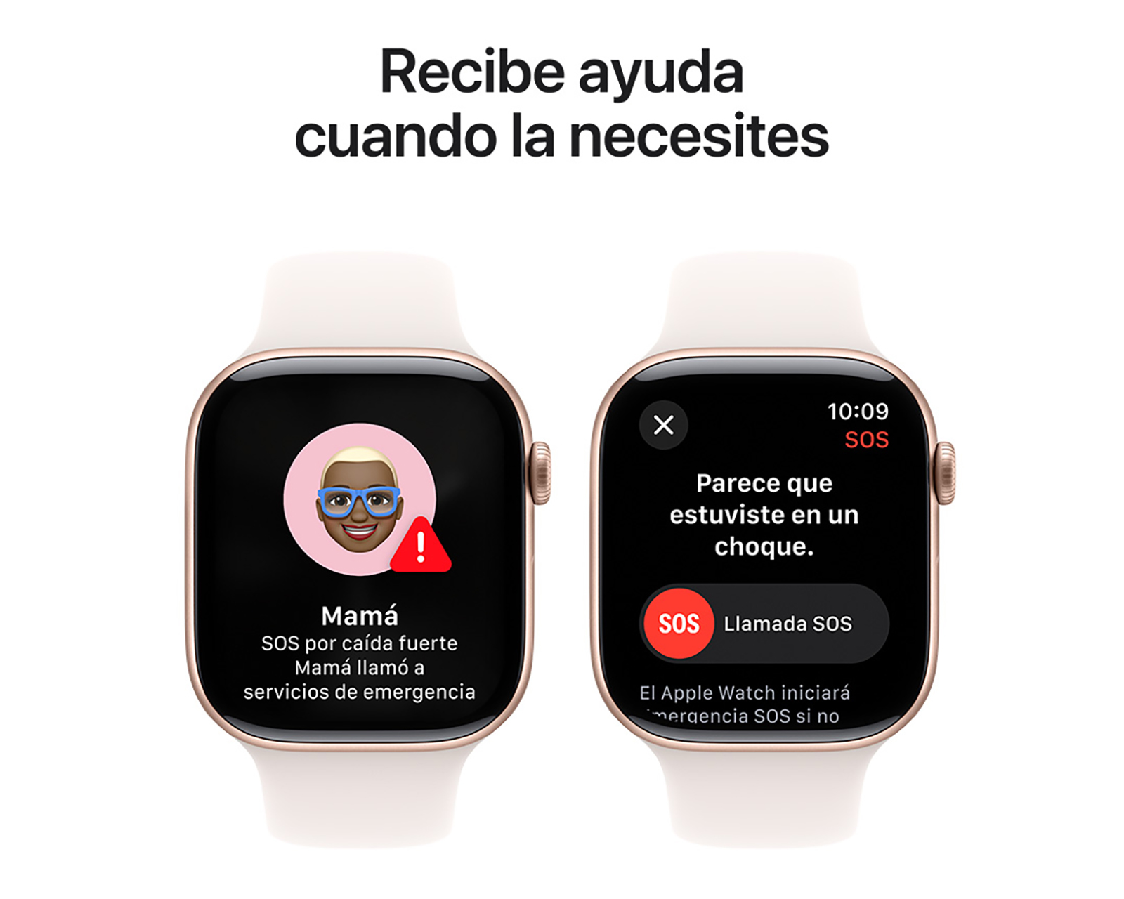 Foto 7 pulgar | Foto 6 | Apple Watch Series 10 GPS 46 mm Oro Rosa M-L