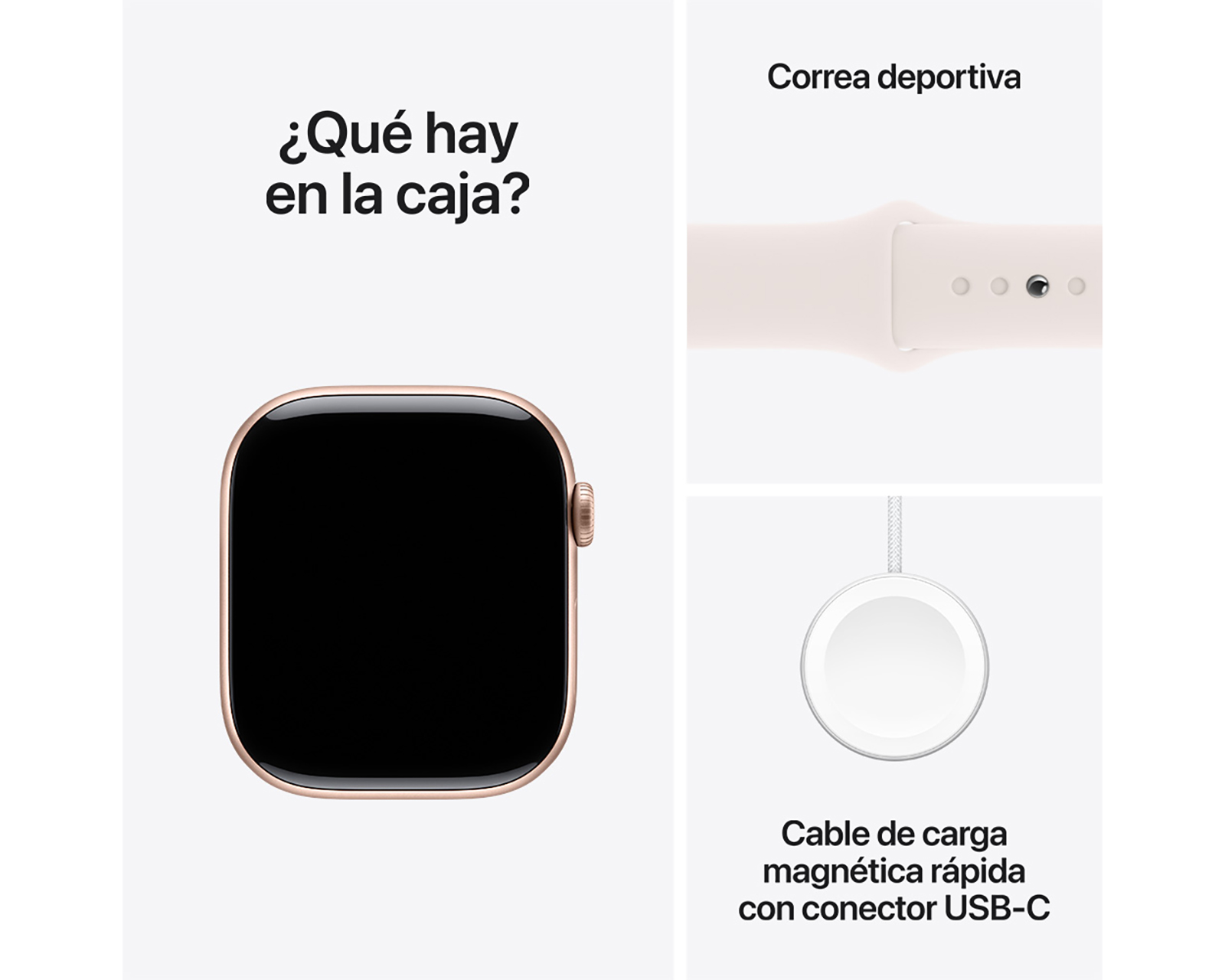 Foto 10 pulgar | Foto 9 | Apple Watch Series 10 GPS 46 mm Oro Rosa M-L