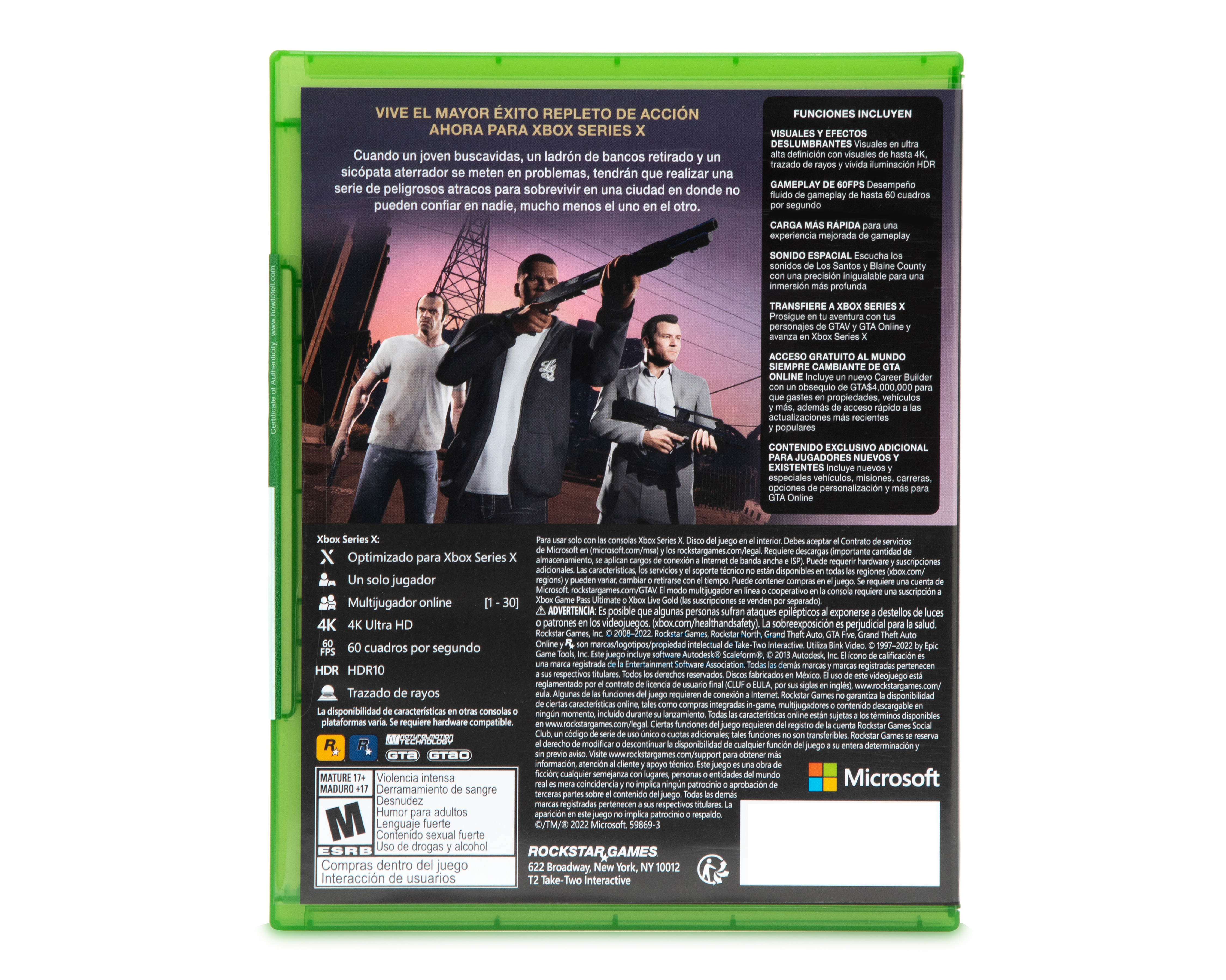 Foto 2 | Foto 2 | Grand Theft Auto V para Xbox Series X
