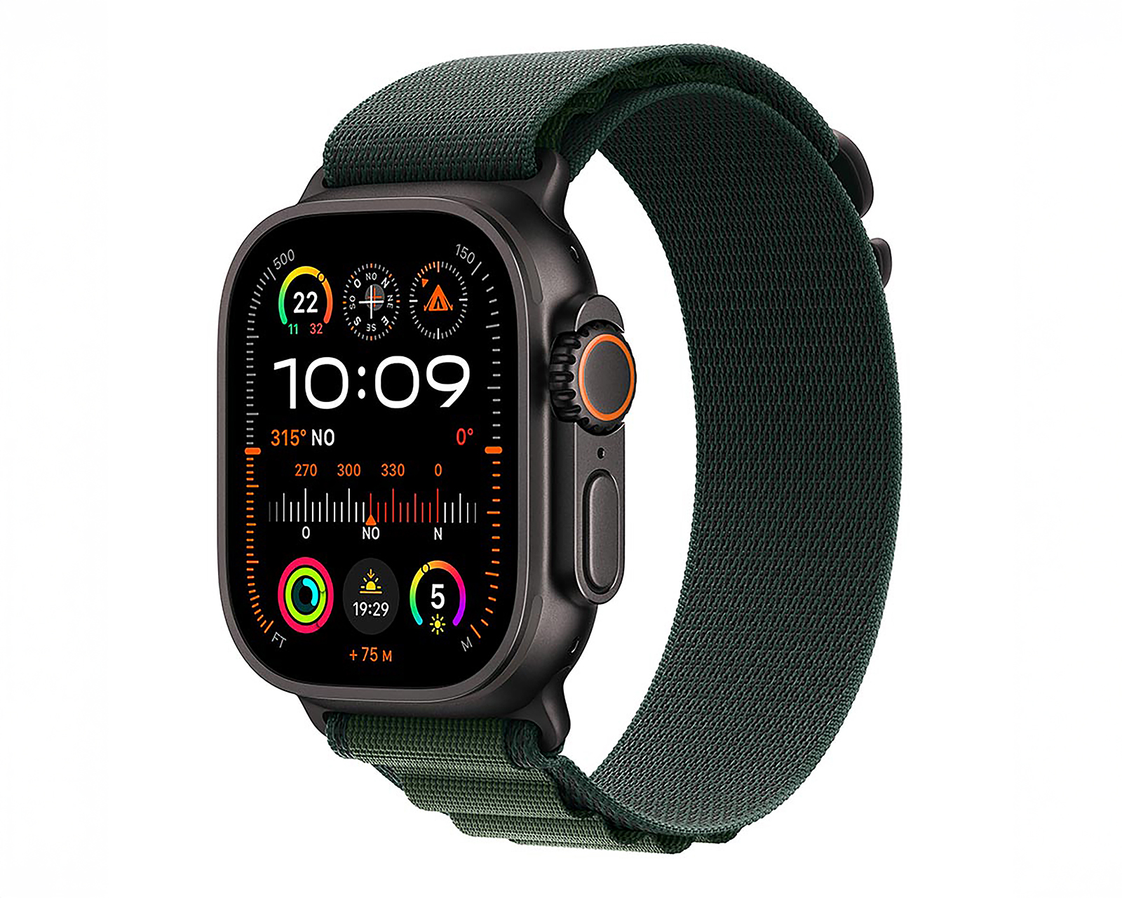 Apple Watch Ultra 2 GPS + Cellular 49 mm Titanio Negro M