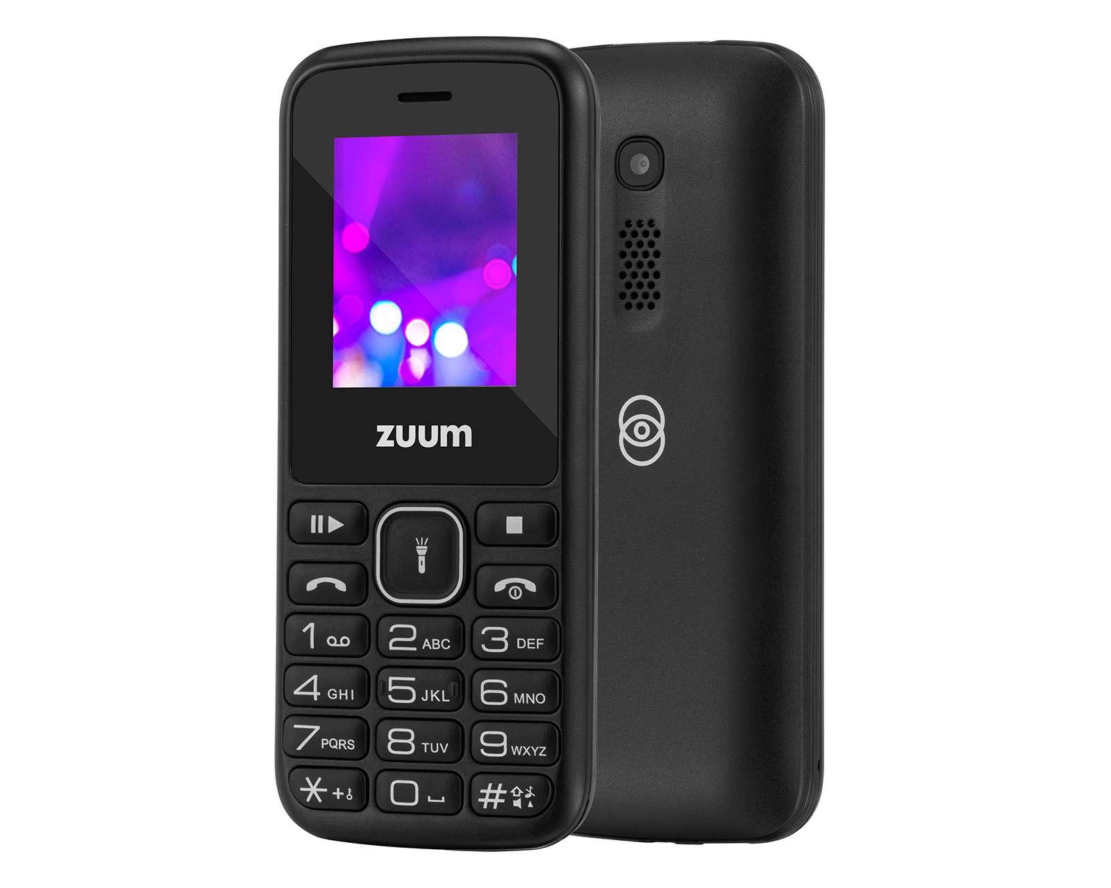 Celular Zuum Liberado Skip IV Dual Sim 32 MB Negro