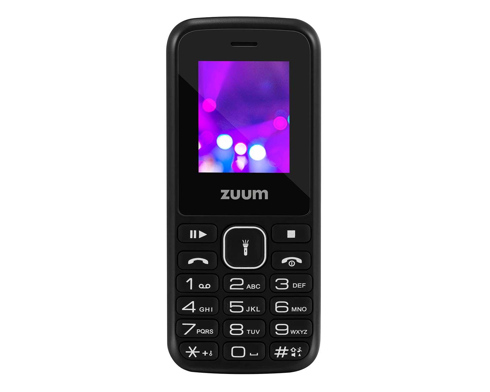 Foto 3 pulgar | Foto 2 | Celular Zuum Liberado Skip IV Dual Sim 32 MB Negro