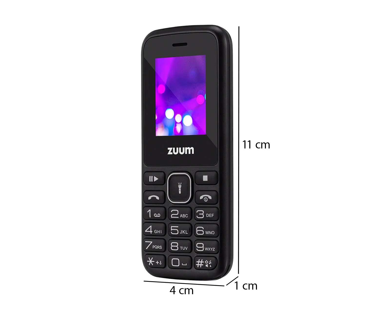 Foto 10 pulgar | Foto 9 | Celular Zuum Liberado Skip IV Dual Sim 32 MB Negro