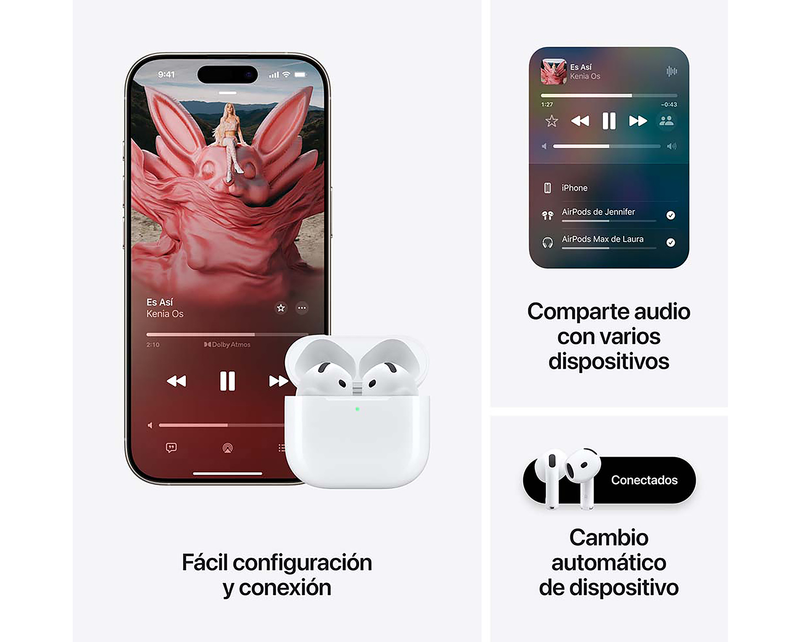 Foto 9 pulgar | Foto 8 | AirPods 4 con Cancelación Activa de Ruido