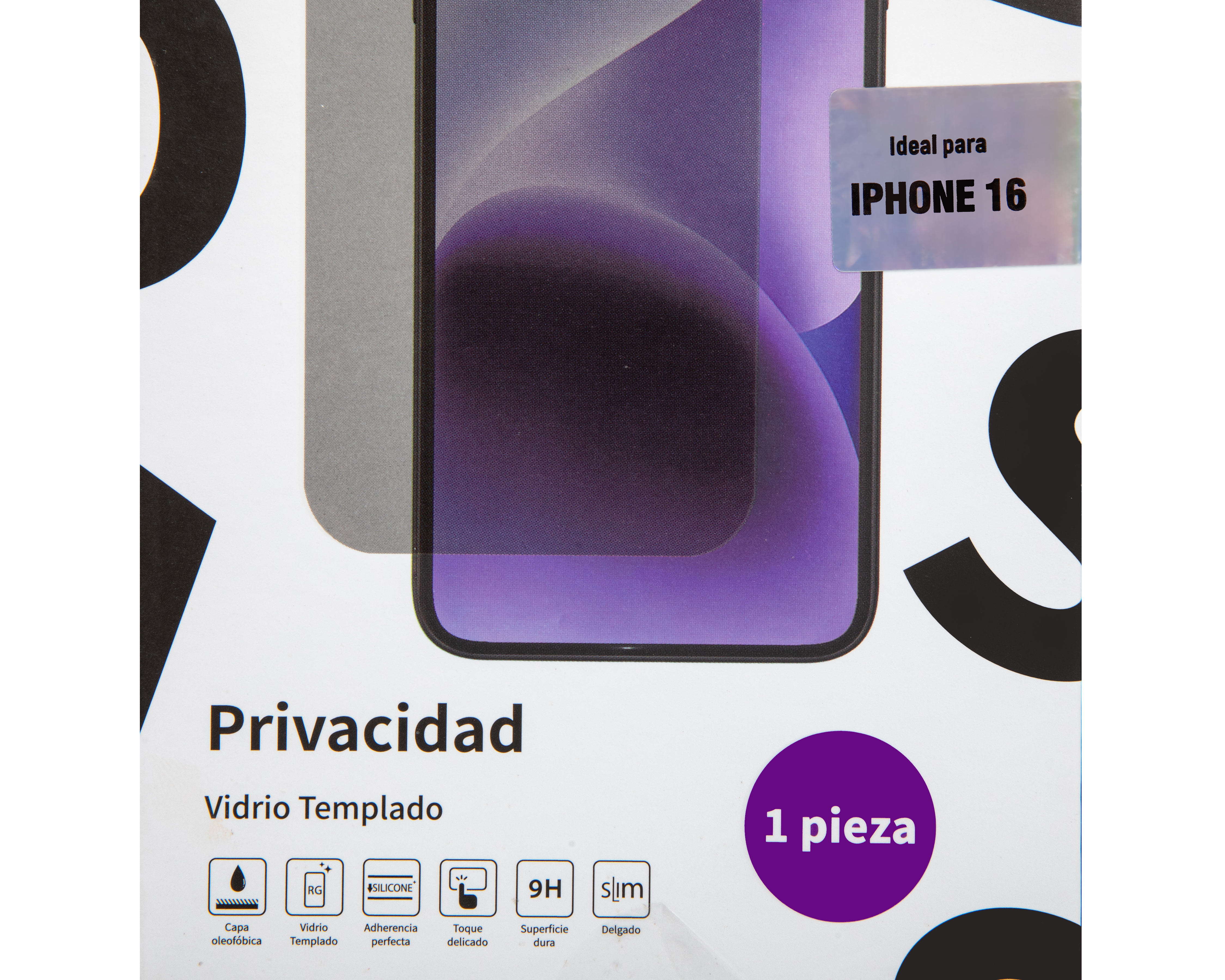 Foto 4 pulgar | Foto 3 | Protector de Pantalla de Privacidad Blob para iPhone 16