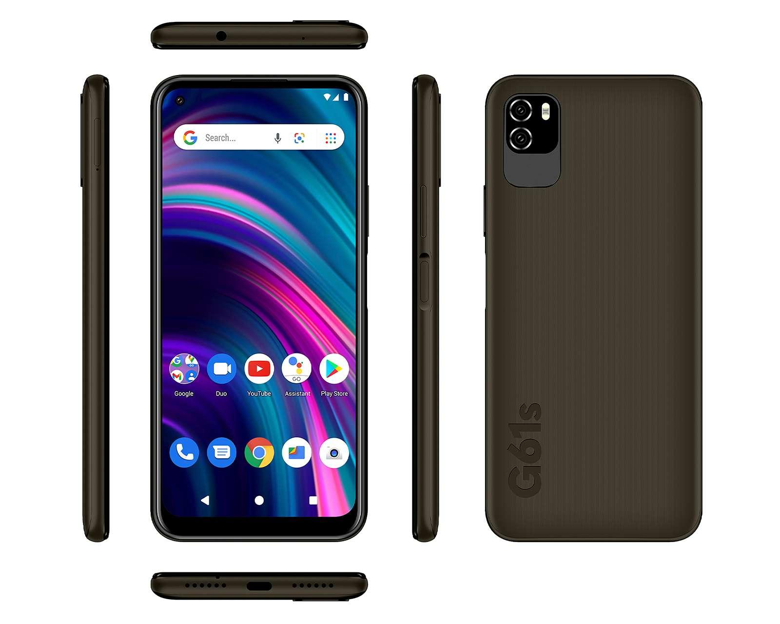 Celular BLU Liberado G61S 64 GB Negro