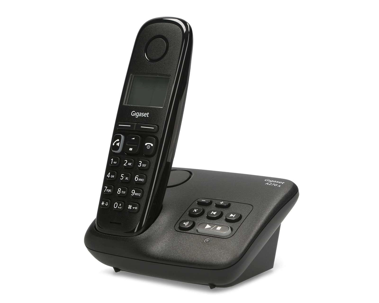 Foto 1 | Foto 1 | Teléfono Inalámbrico Gigaset A270A Negro
