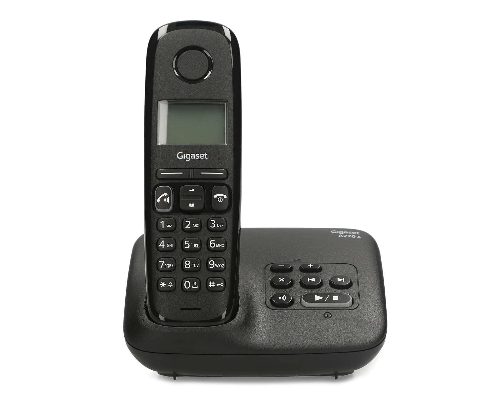 Foto 3 pulgar | Foto 2 | Teléfono Inalámbrico Gigaset A270A Negro