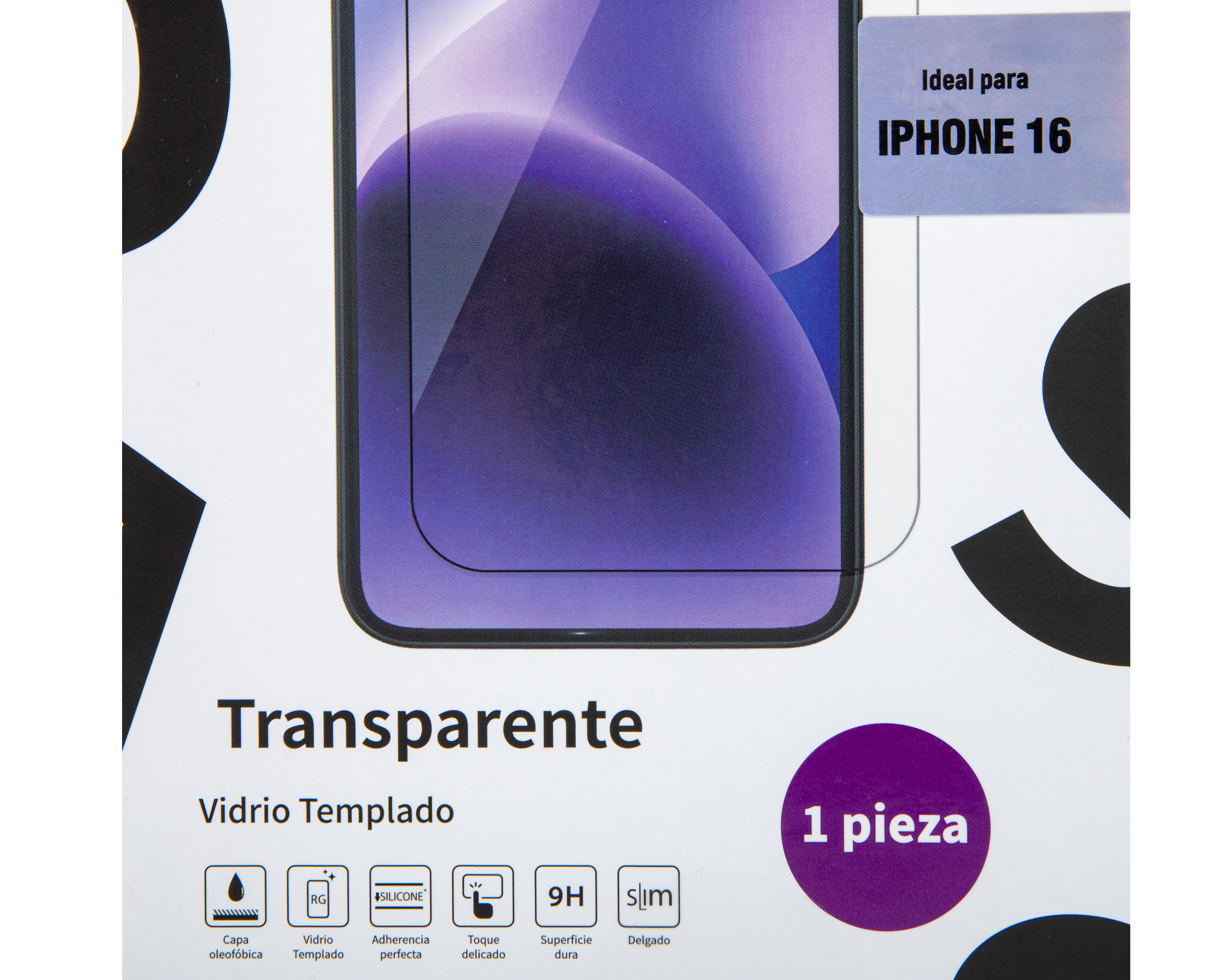 Foto 3 | Foto 3 | Protector de Pantalla Blob para iPhone 16