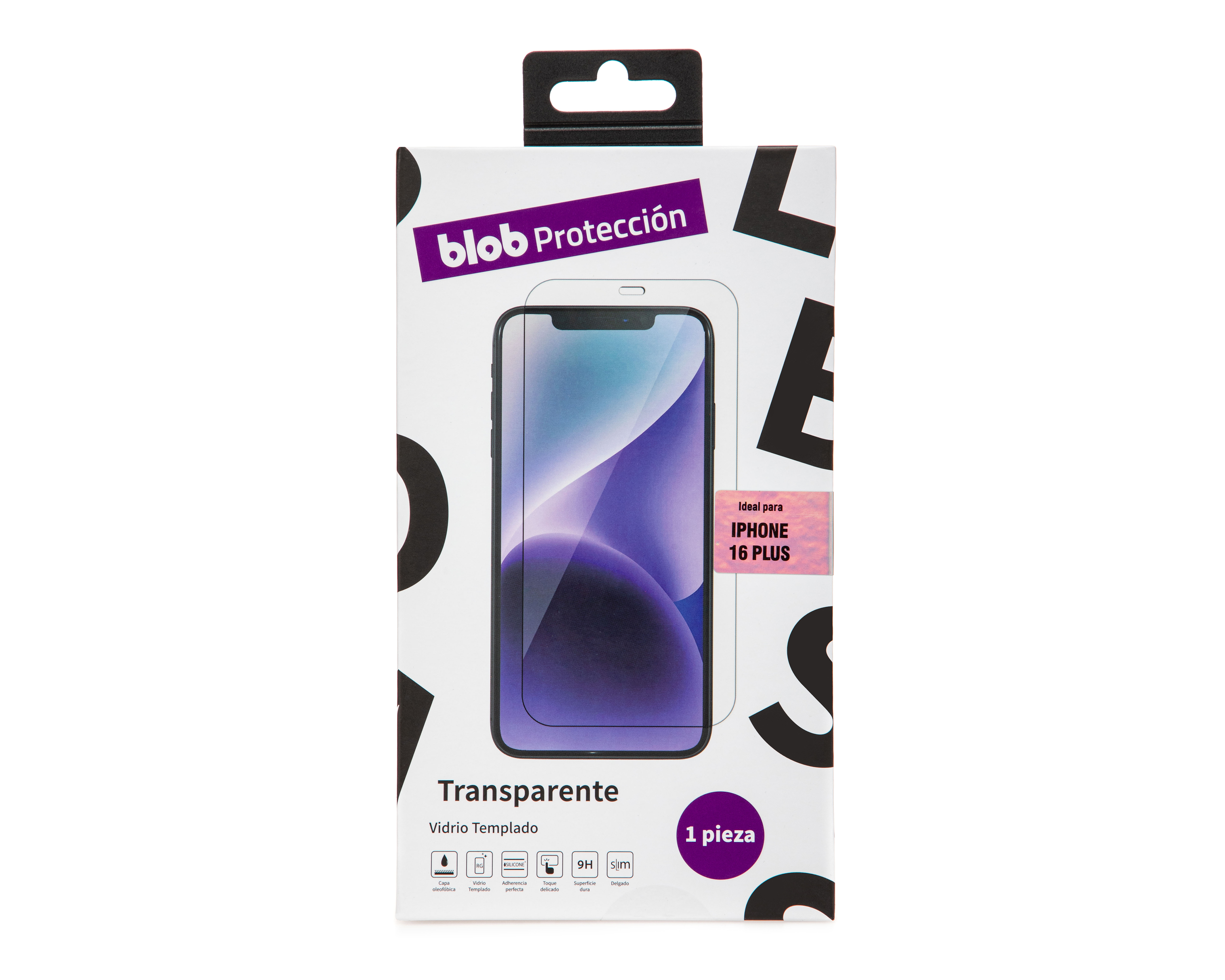 Foto 2 pulgar | Foto 1 | Protector de Pantalla Blob para iPhone 16 Plus
