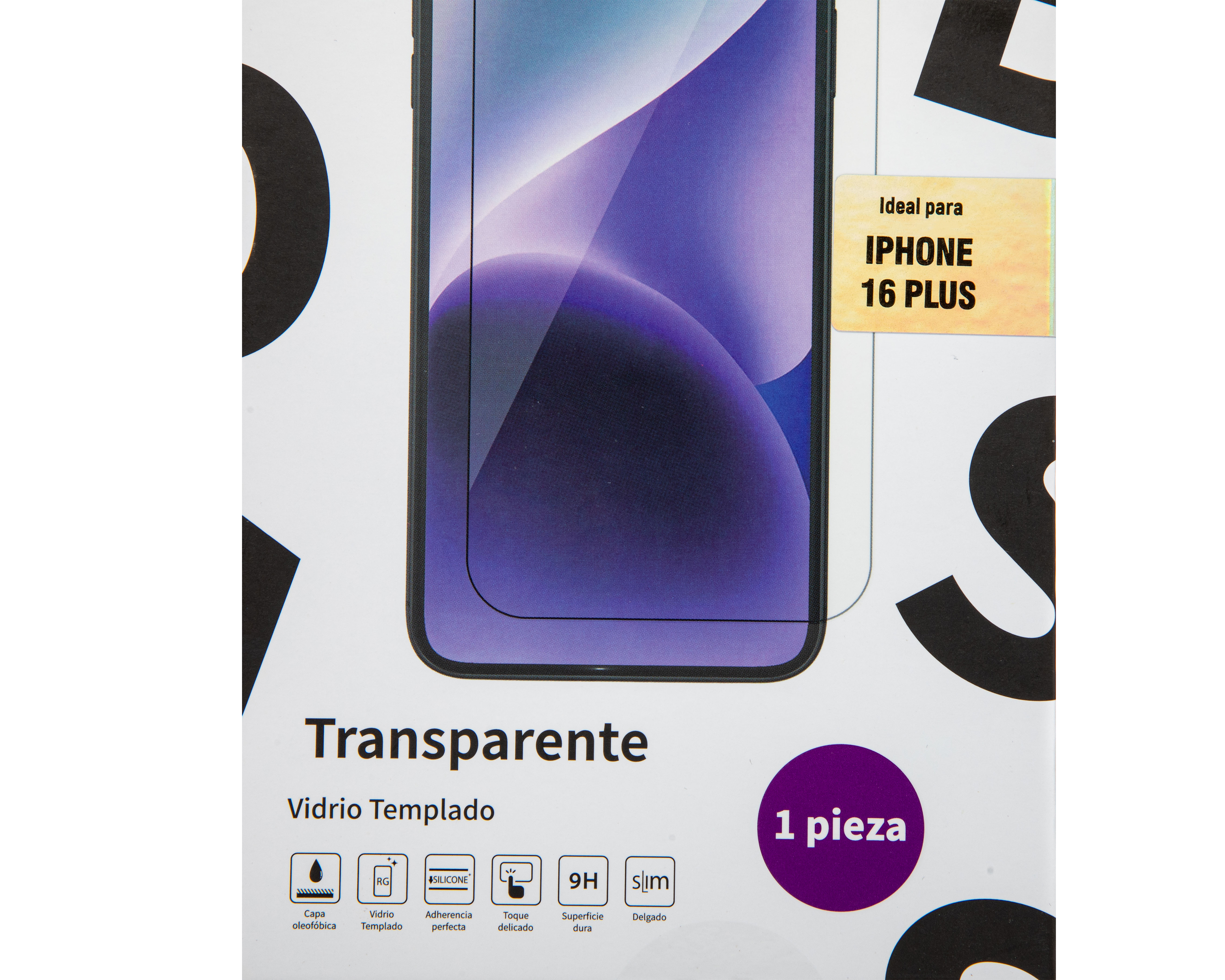 Foto 4 pulgar | Foto 3 | Protector de Pantalla Blob para iPhone 16 Plus