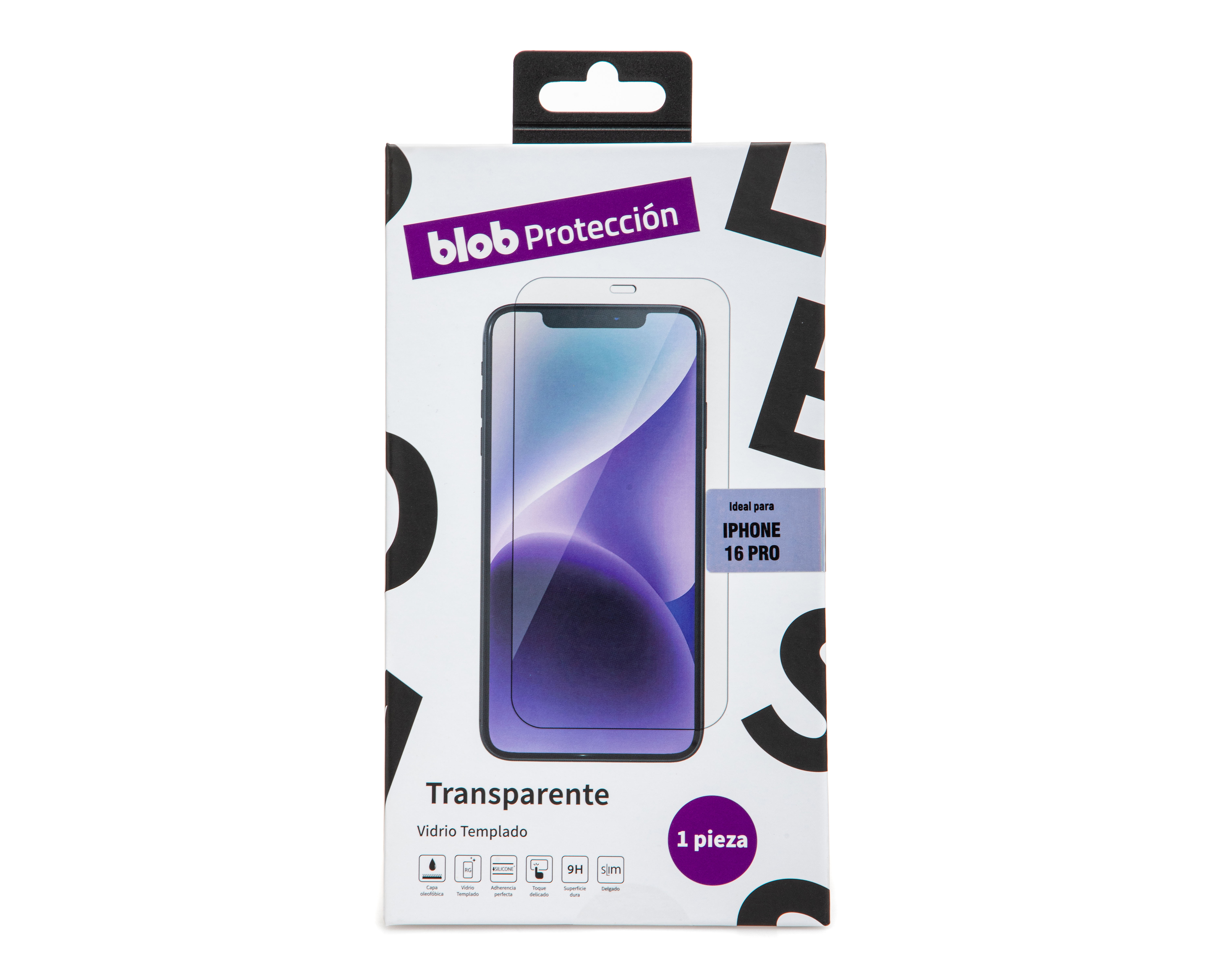 Foto 1 | Foto 1 | Protector de Pantalla Blob para iPhone 16 Pro