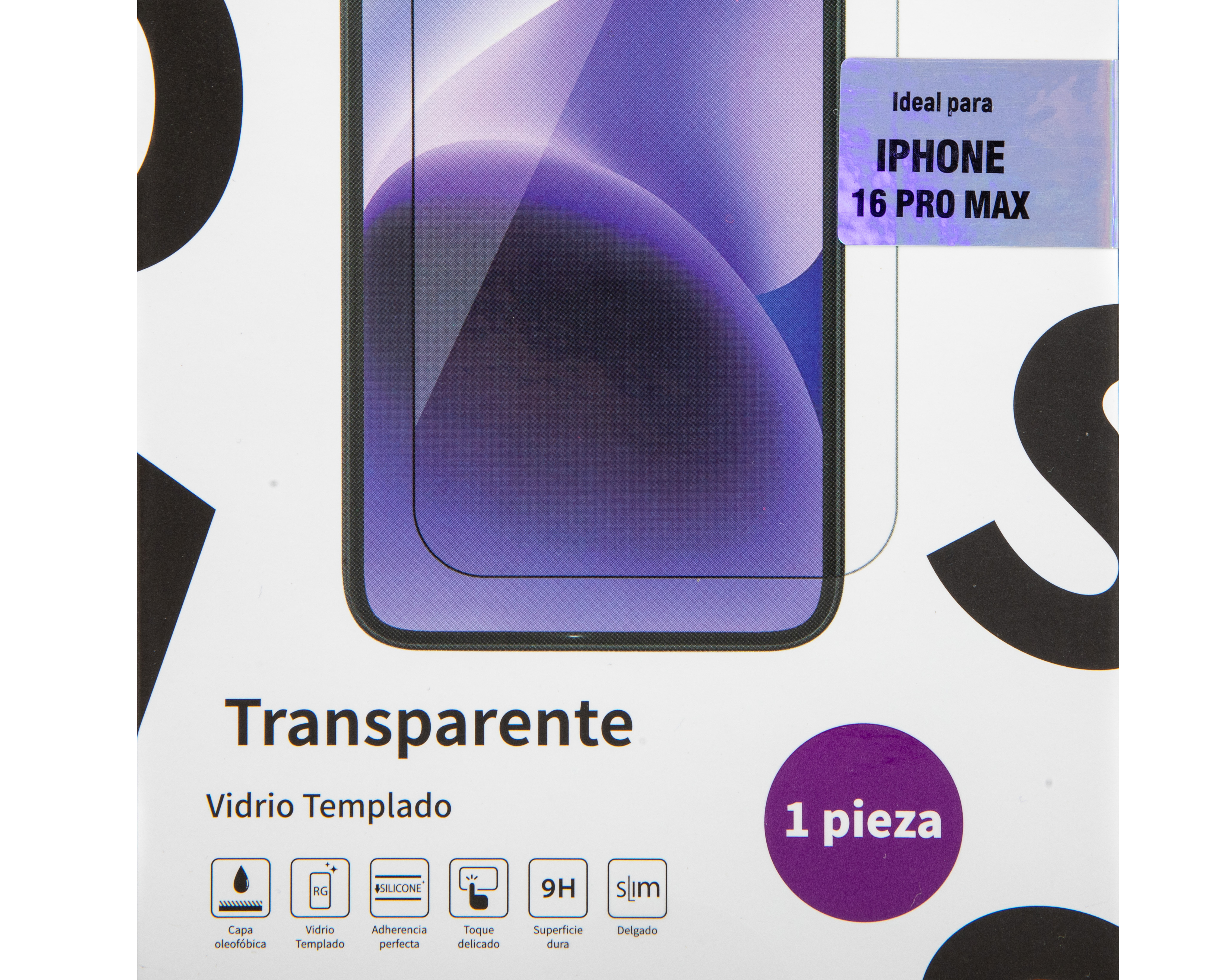 Foto 4 pulgar | Foto 3 | Protector de Pantalla Blob para iPhone 16 Pro Max