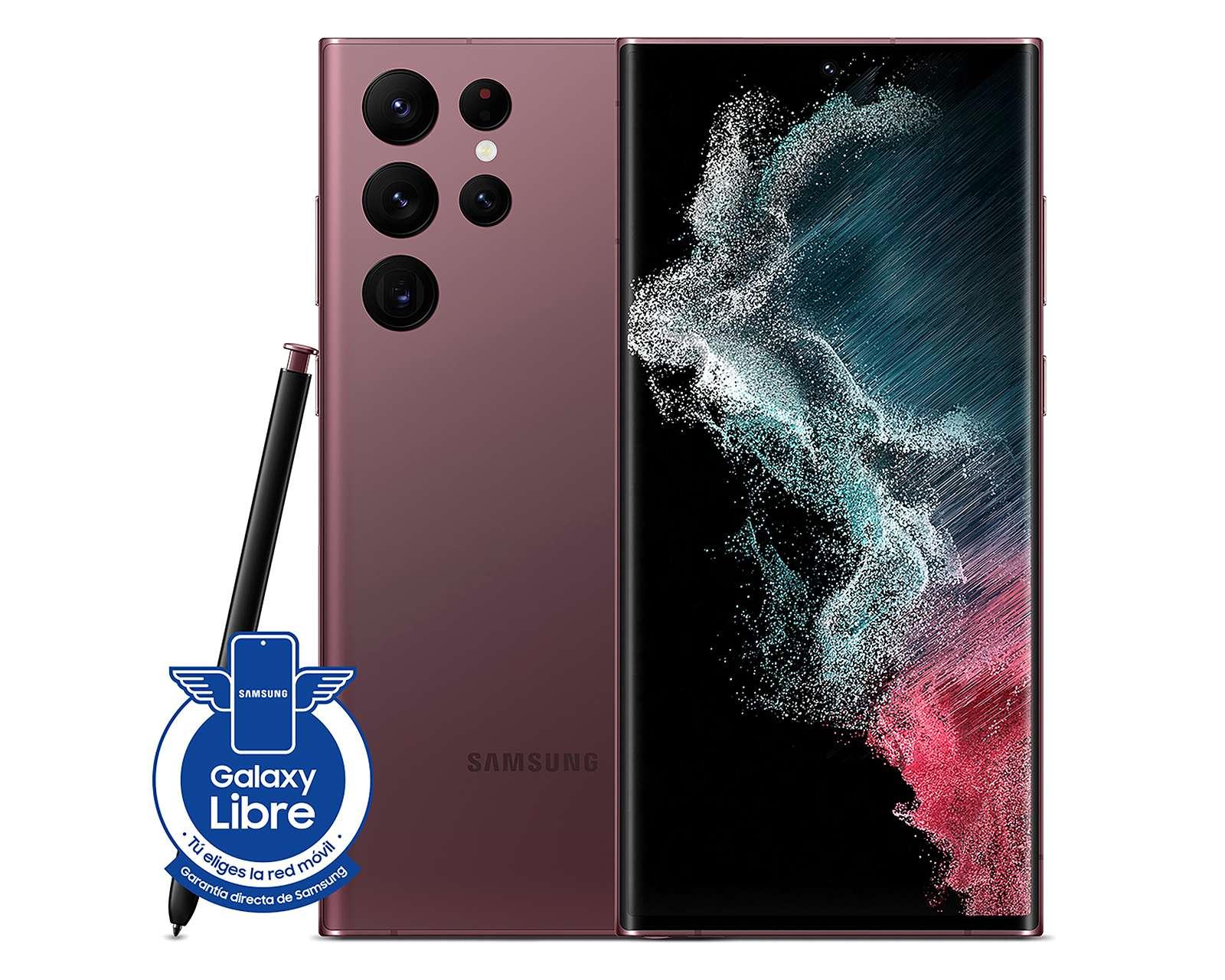 Celular Samsung Liberado Galaxy S22 Ultra 128 GB Red Dark