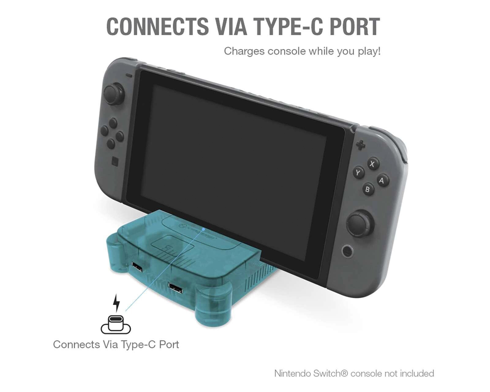 Foto 3 pulgar | Foto 2 | Base M07390-TQ Hyperkin para Nintendo Switch