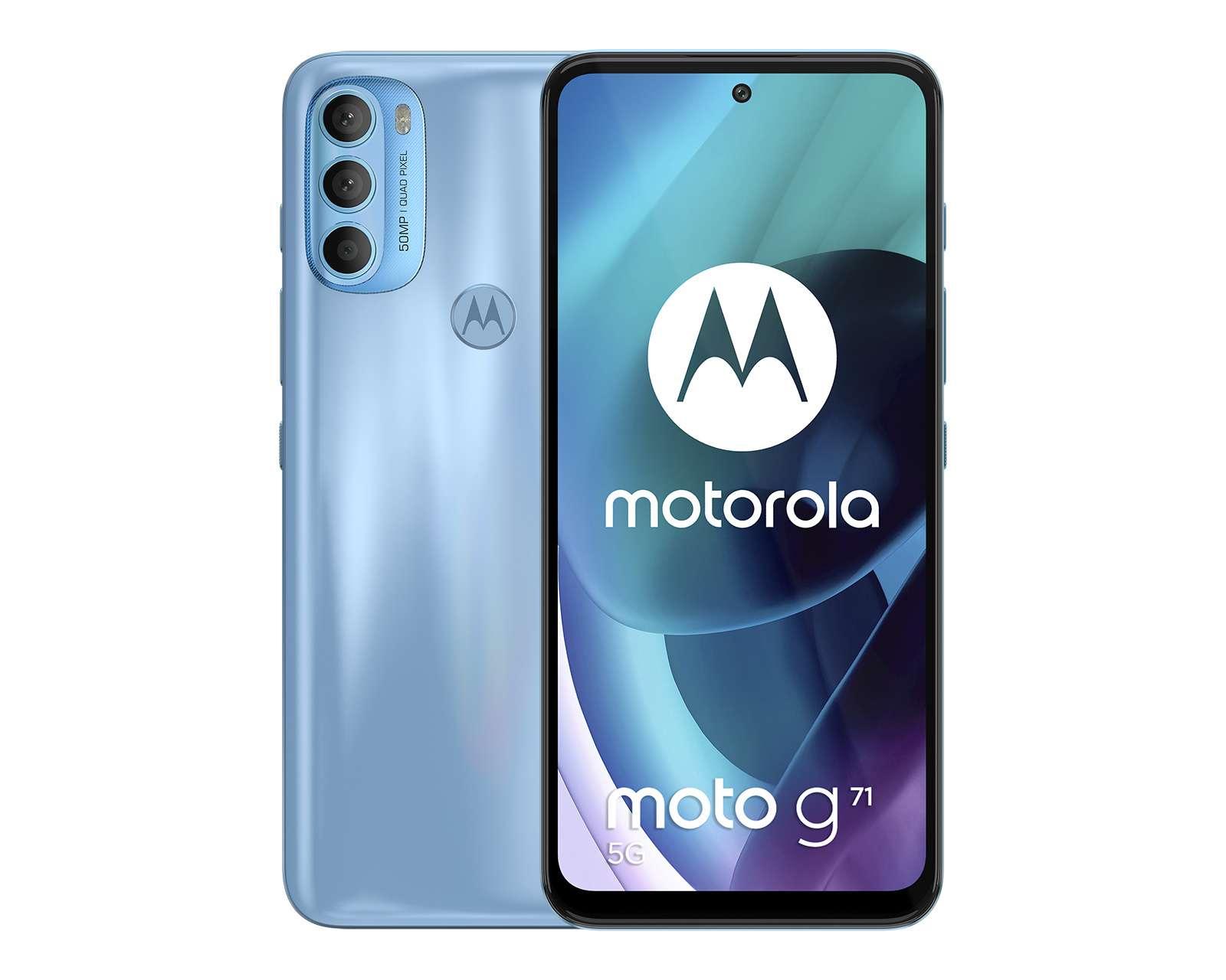 Celular Motorola Liberado Moto G71 128 GB Azul