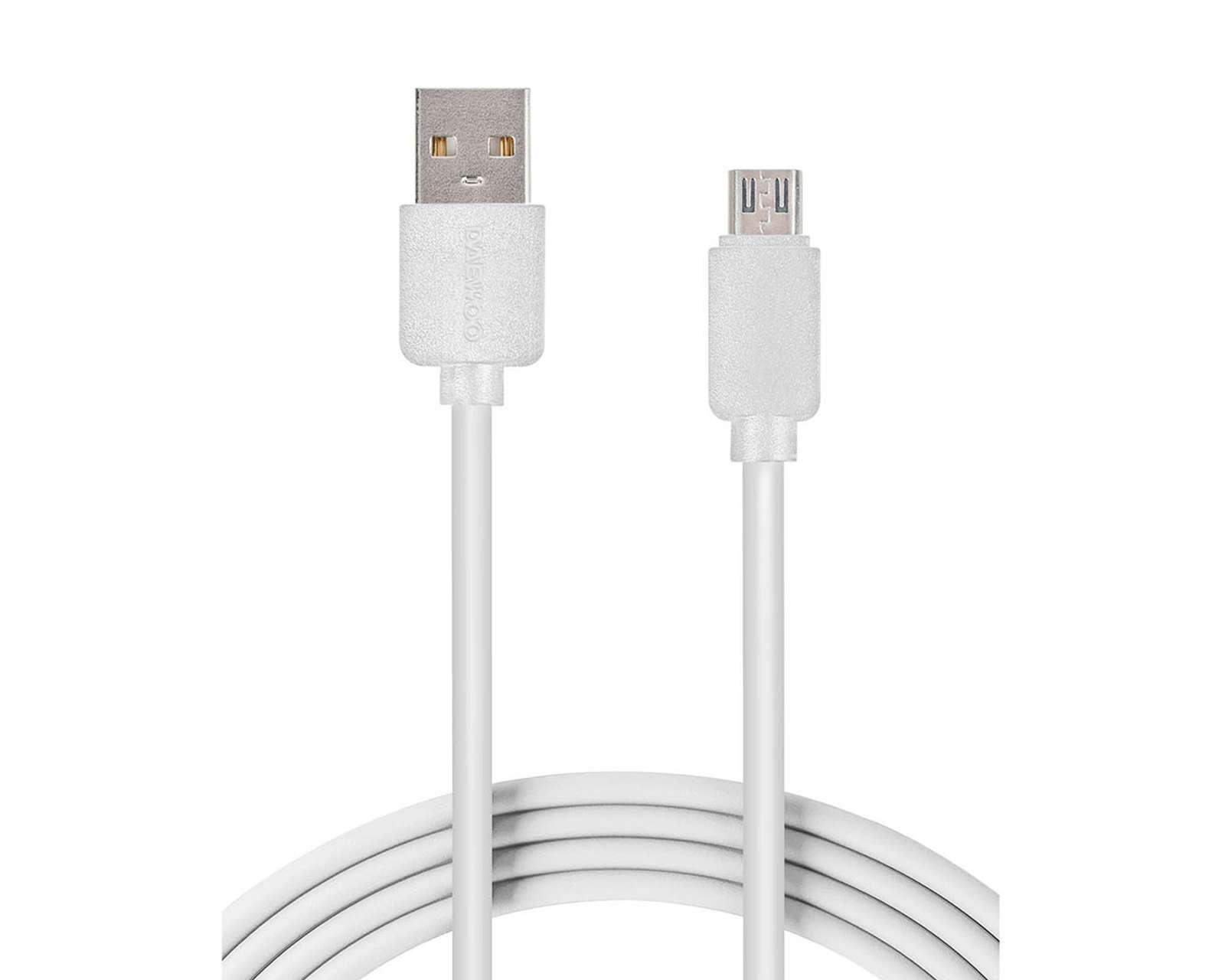 Foto 2 pulgar | Foto 1 | Cable Daewoo Tipo Micro USB de 1.5 Metros