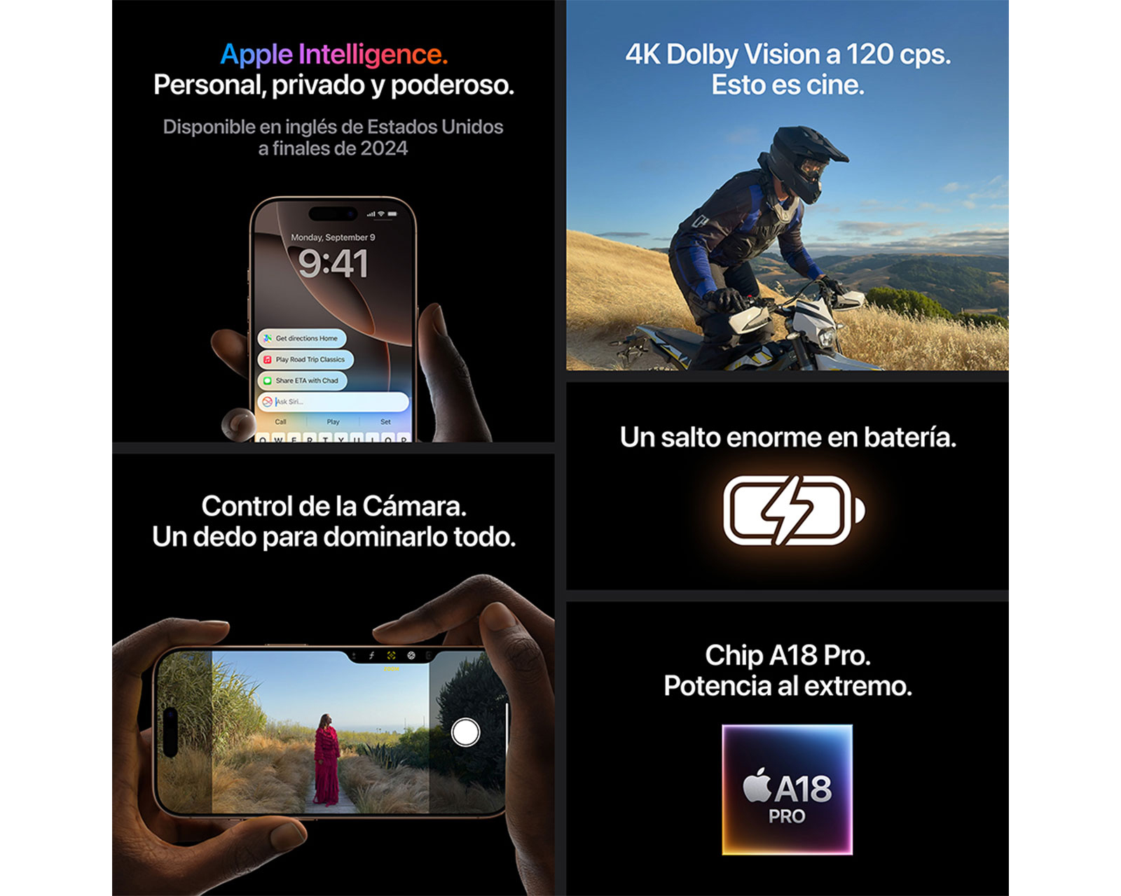 Foto 5 pulgar | Foto 4 | iPhone 16 Pro Max Telcel 256 GB Titanio Natural