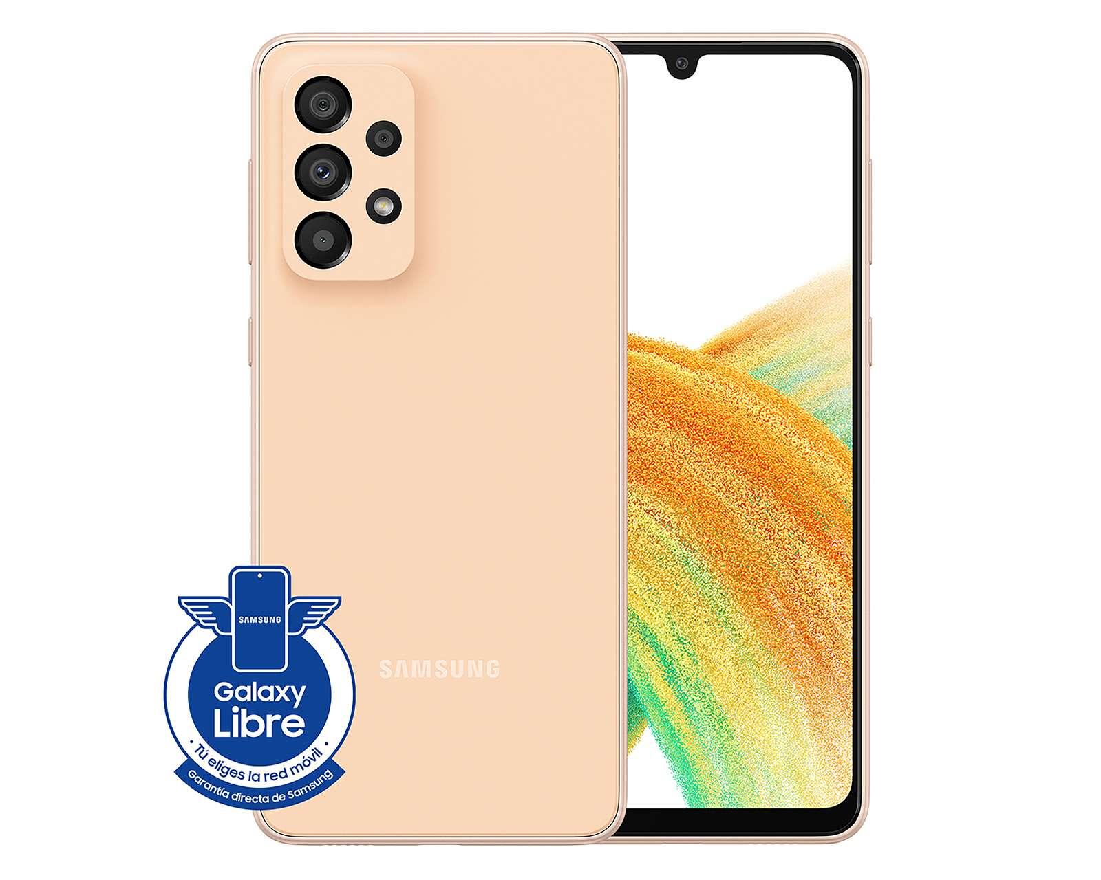 Celular Samsung Liberado Galaxy A33 128 GB Naranja