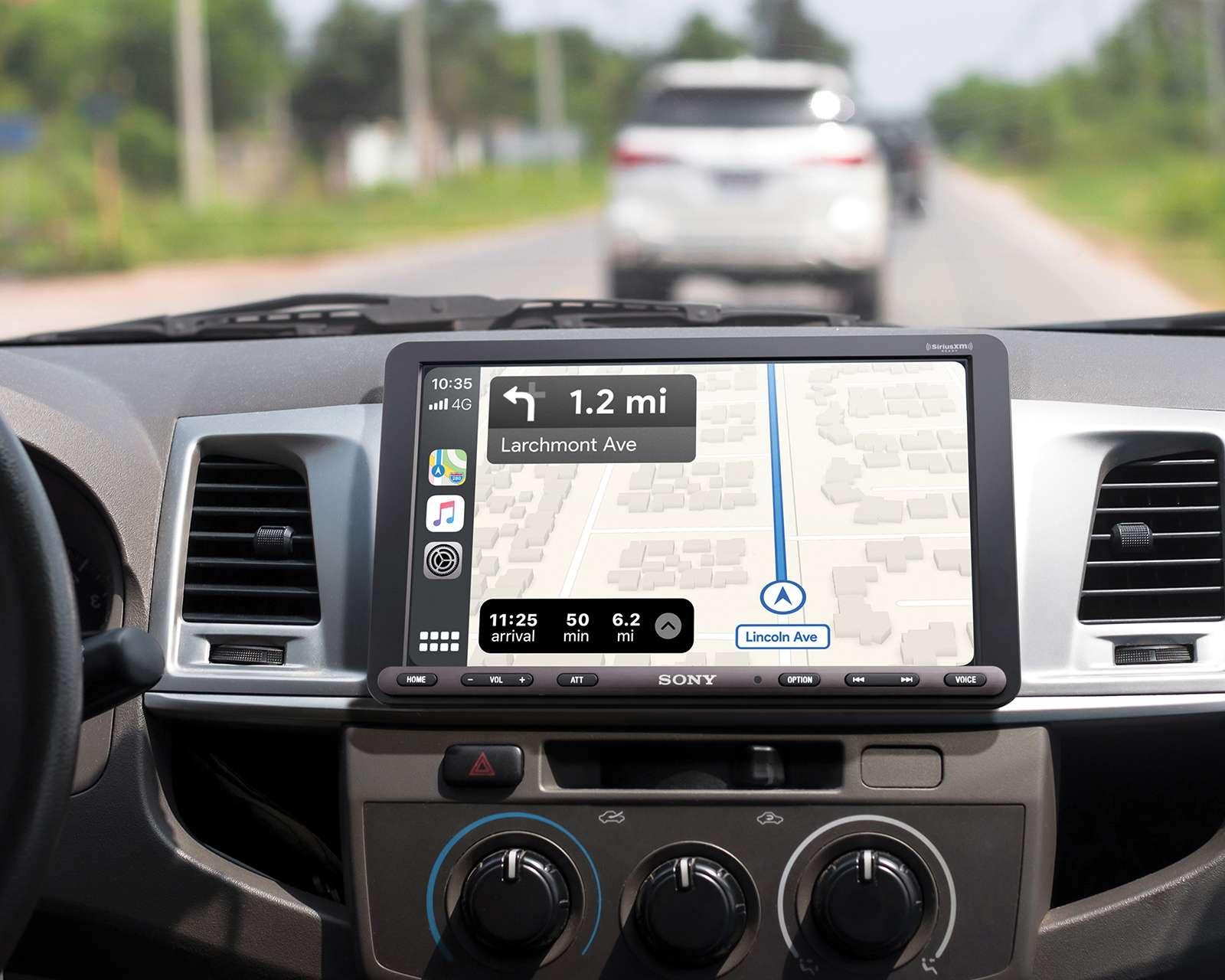 Foto 6 pulgar | Foto 5 | Autoestéreo Sony Multimedia sin CD XAV-AX8000/Q de 8.95" Bluetooth Compatible con Android Auto Negro