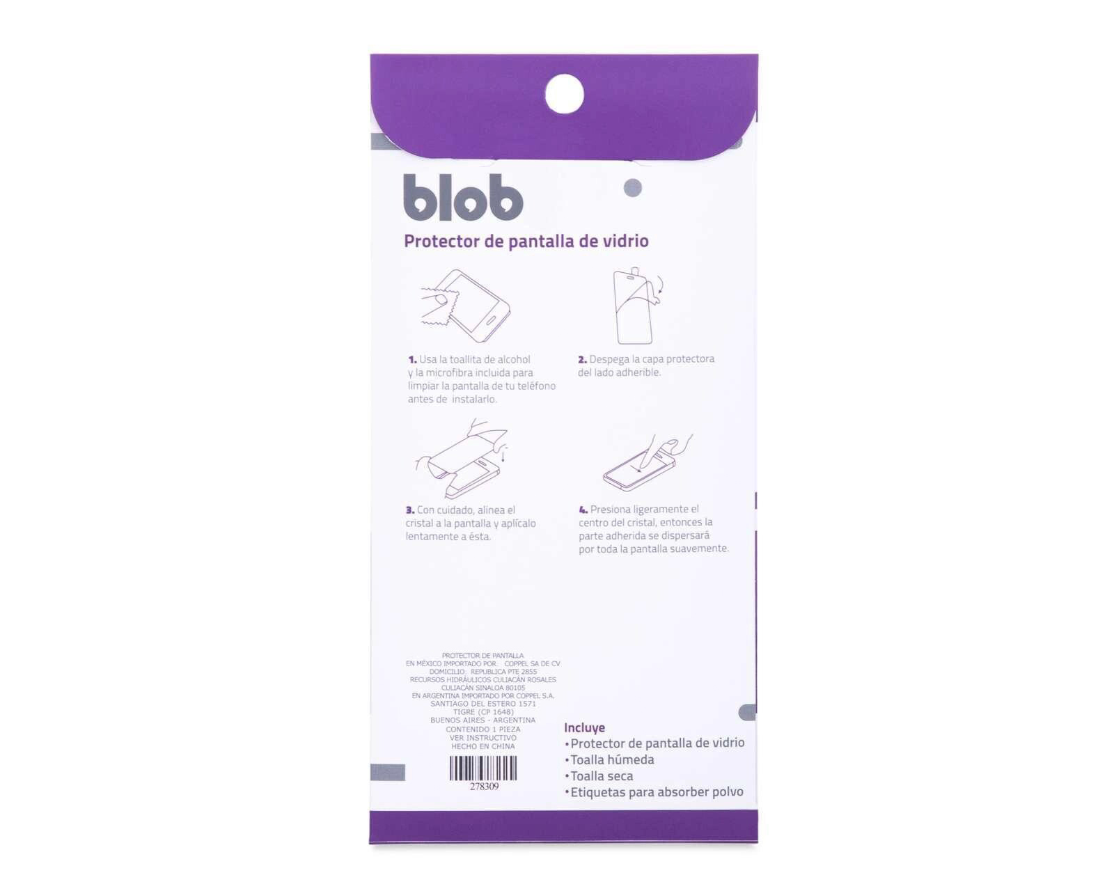Foto 3 pulgar | Foto 2 | Protector de Pantalla Blob para Zuum Akuz Z1