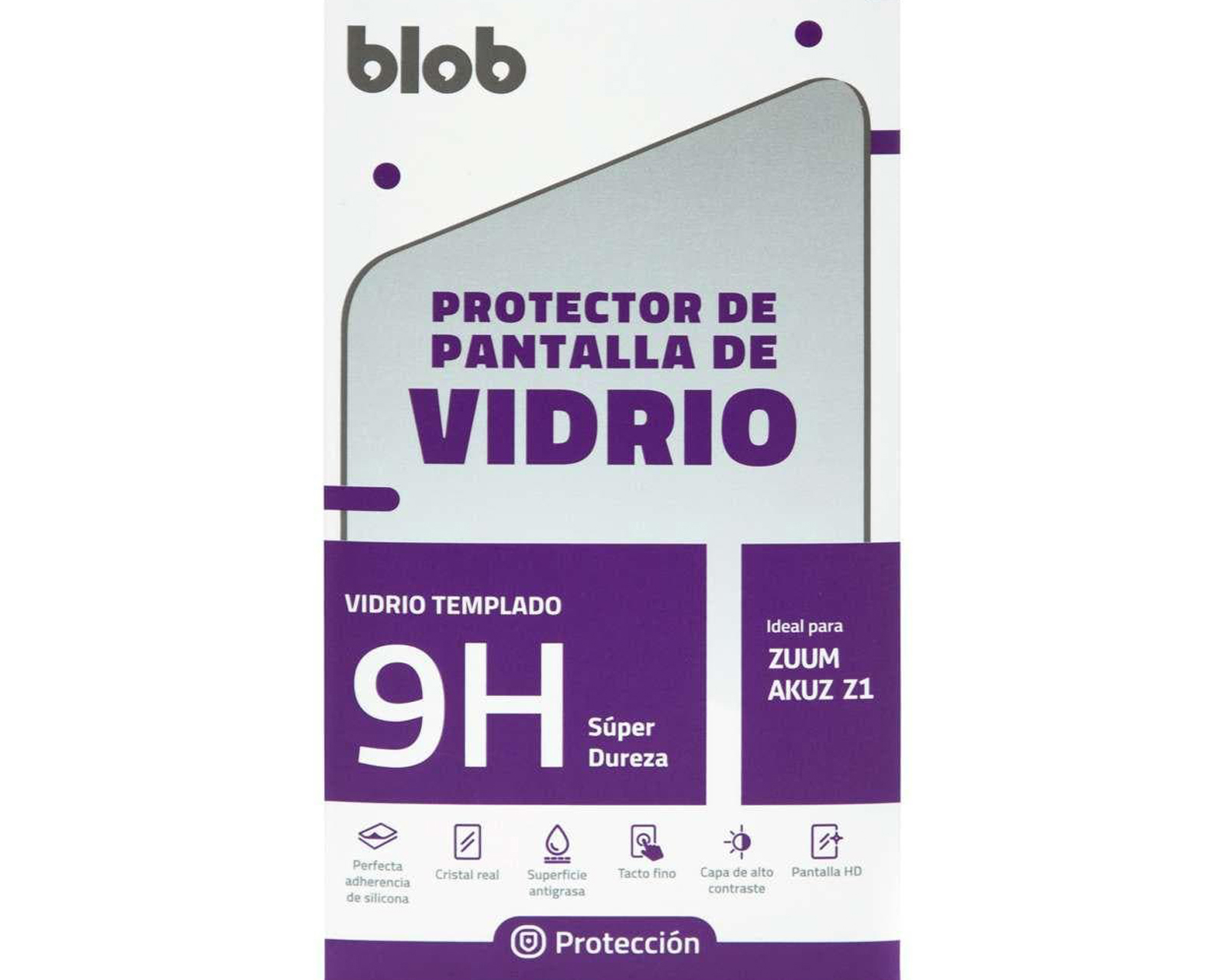 Foto 3 | Foto 3 | Protector de Pantalla Blob para Zuum Akuz Z1