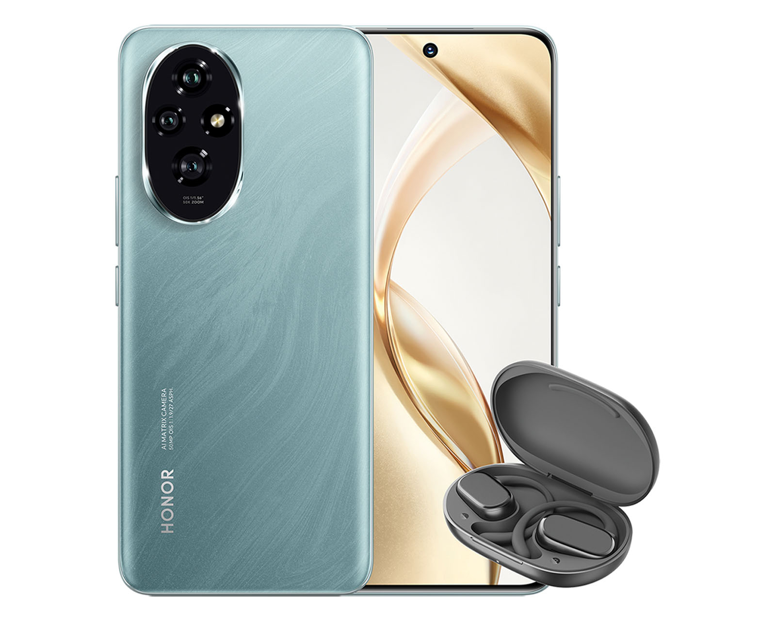 Foto 1 | Foto 1 | AT&T Honor 200 256 GB Verde + OWS Earbuds