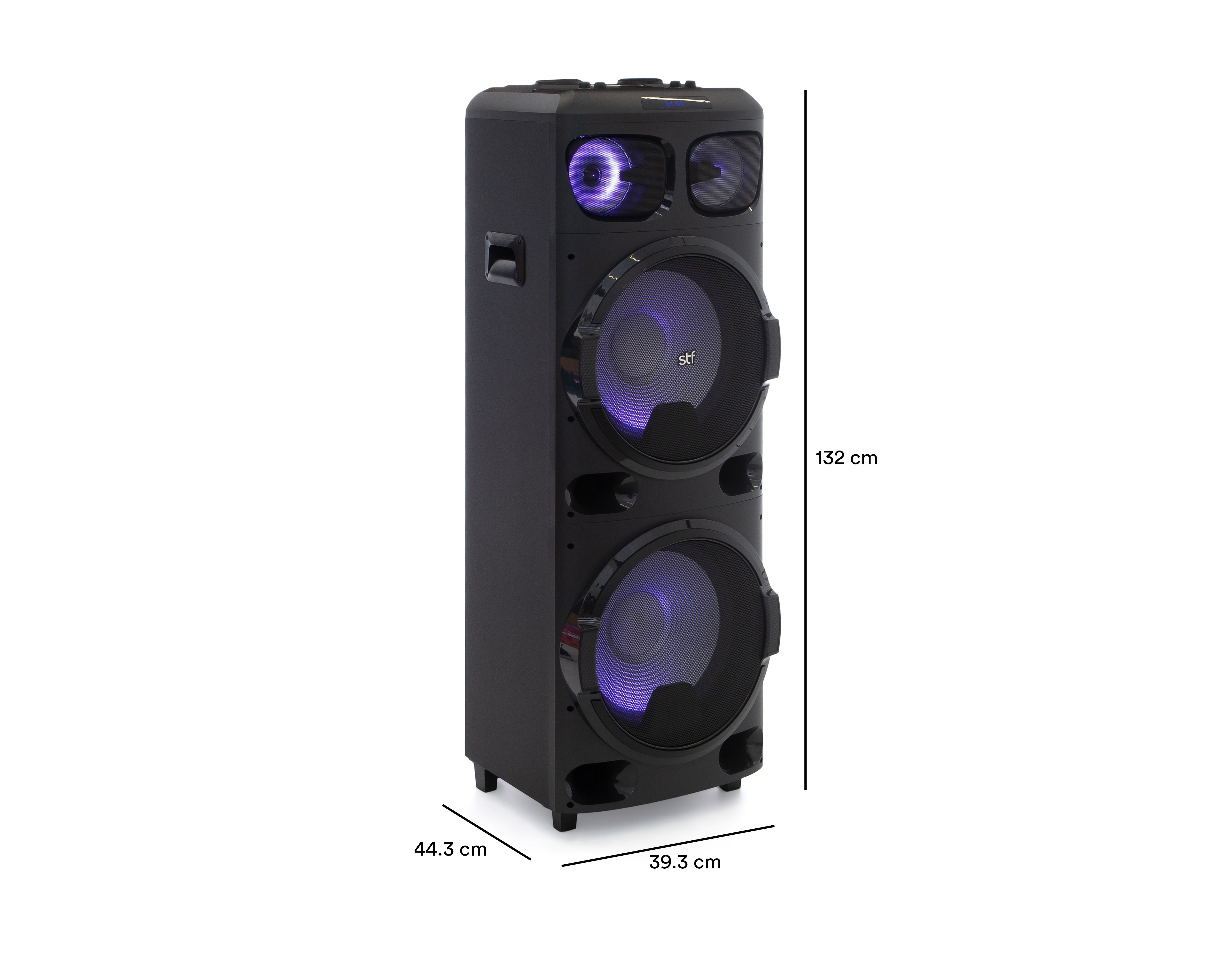 Foto 10 pulgar | Foto 9 | Bocina STF Power Block 120 W Luces LED