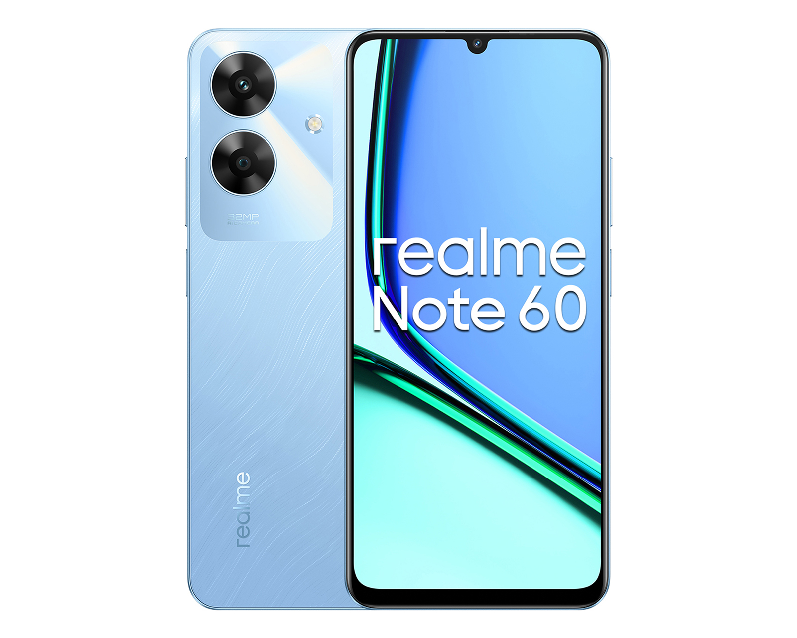 Foto 2 pulgar | Foto 1 | Telcel Realme Note 60 128 GB Azul