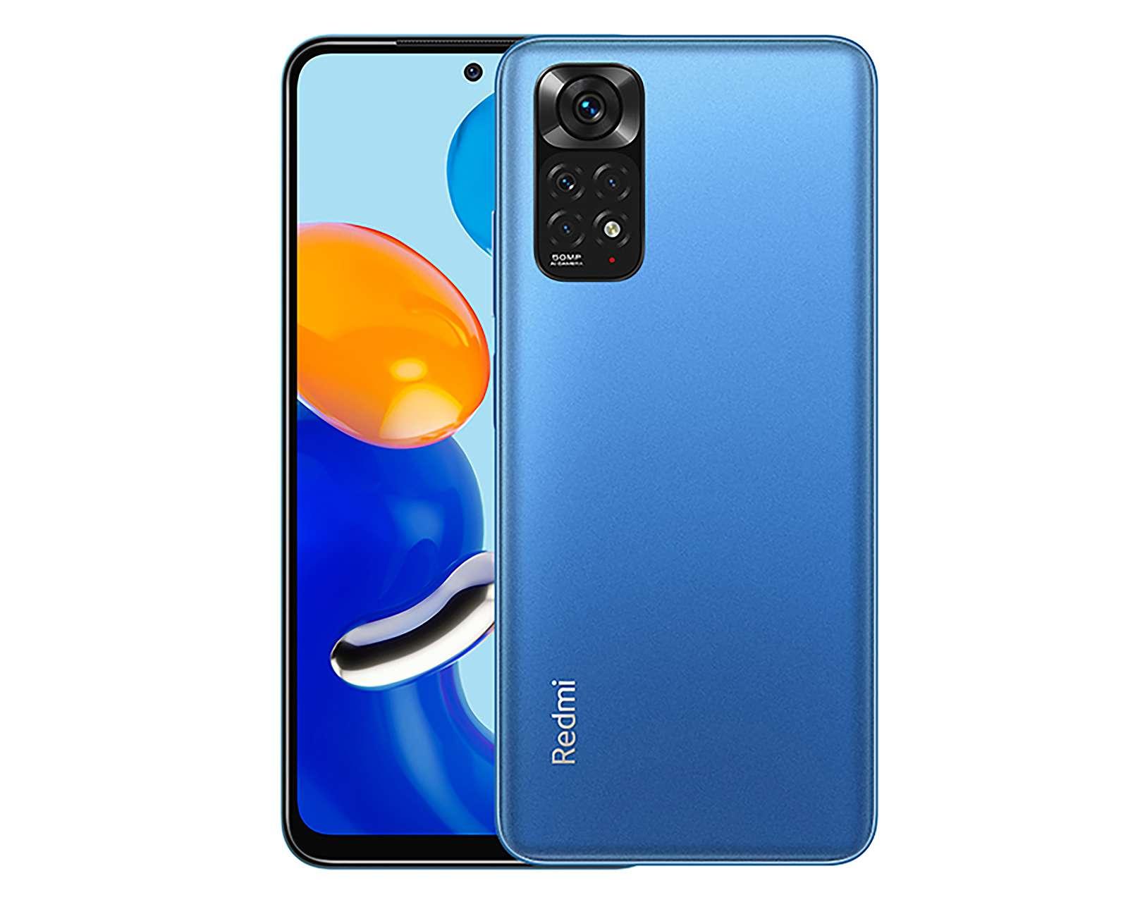Foto 2 pulgar | Foto 1 | Celular Xiaomi Liberado Redmi Note 11 128 GB Azul