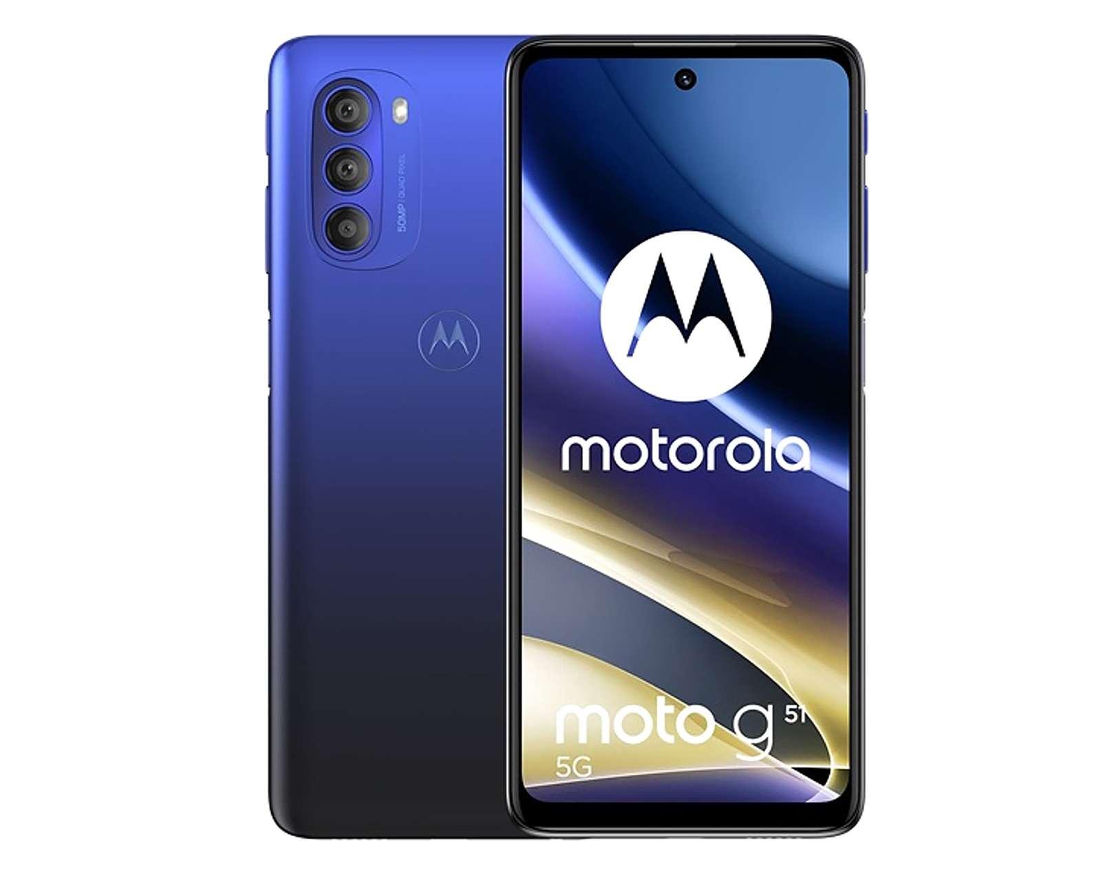 Movistar Motorola Moto G51 5G 128 GB Azul
