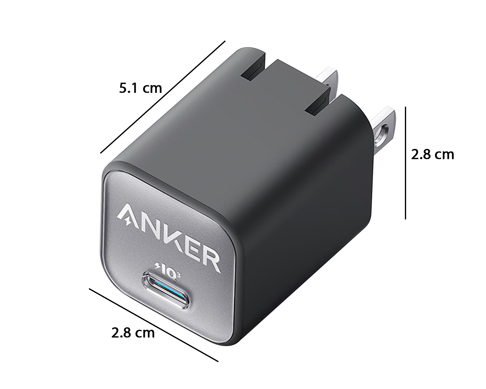Foto 7 pulgar | Foto 6 | Adaptador de Corriente con Entrada USB-C Anker 30 W