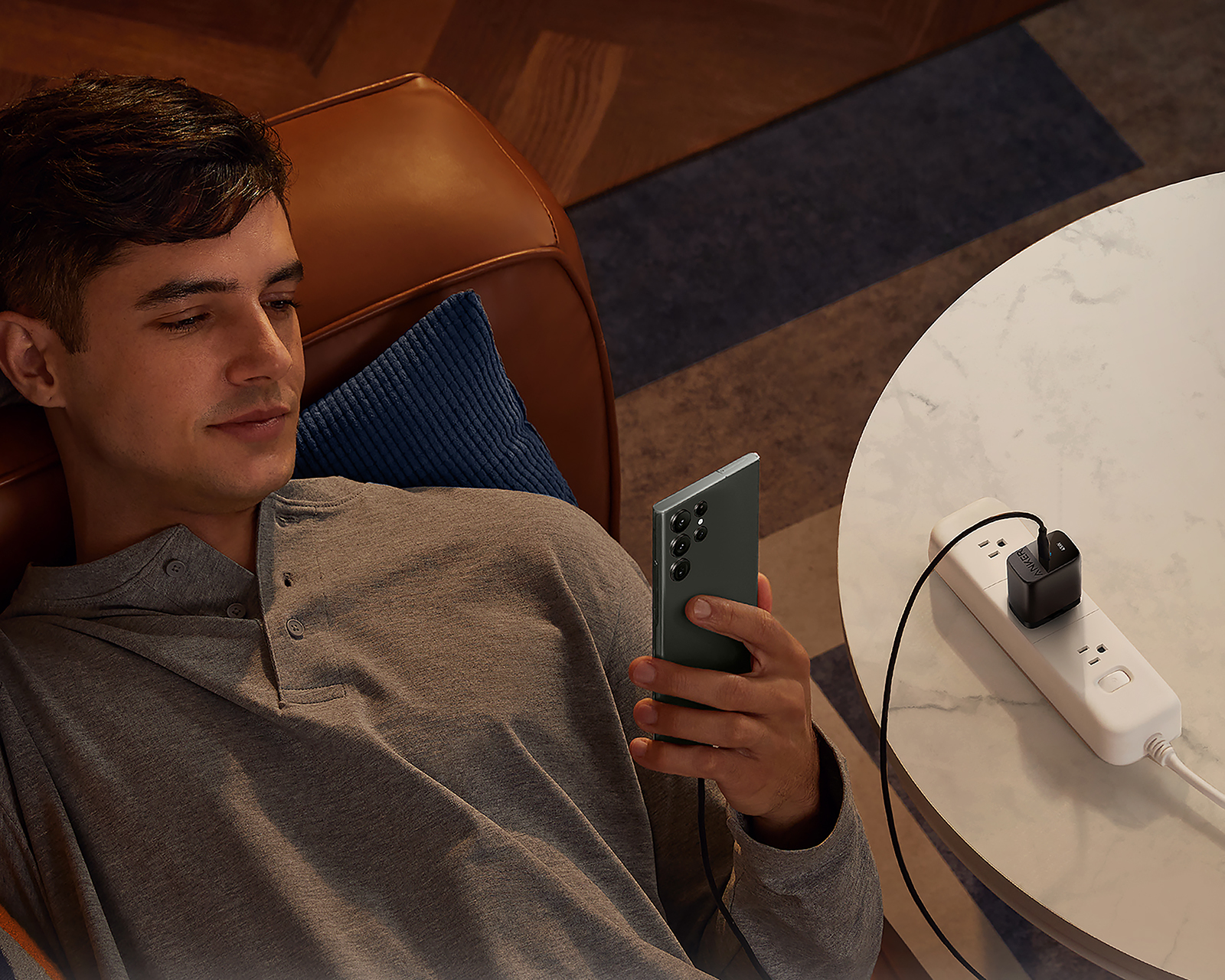 Foto 5 | Foto 5 | Adaptador de Corriente con Entrada USB-C Anker 45 W