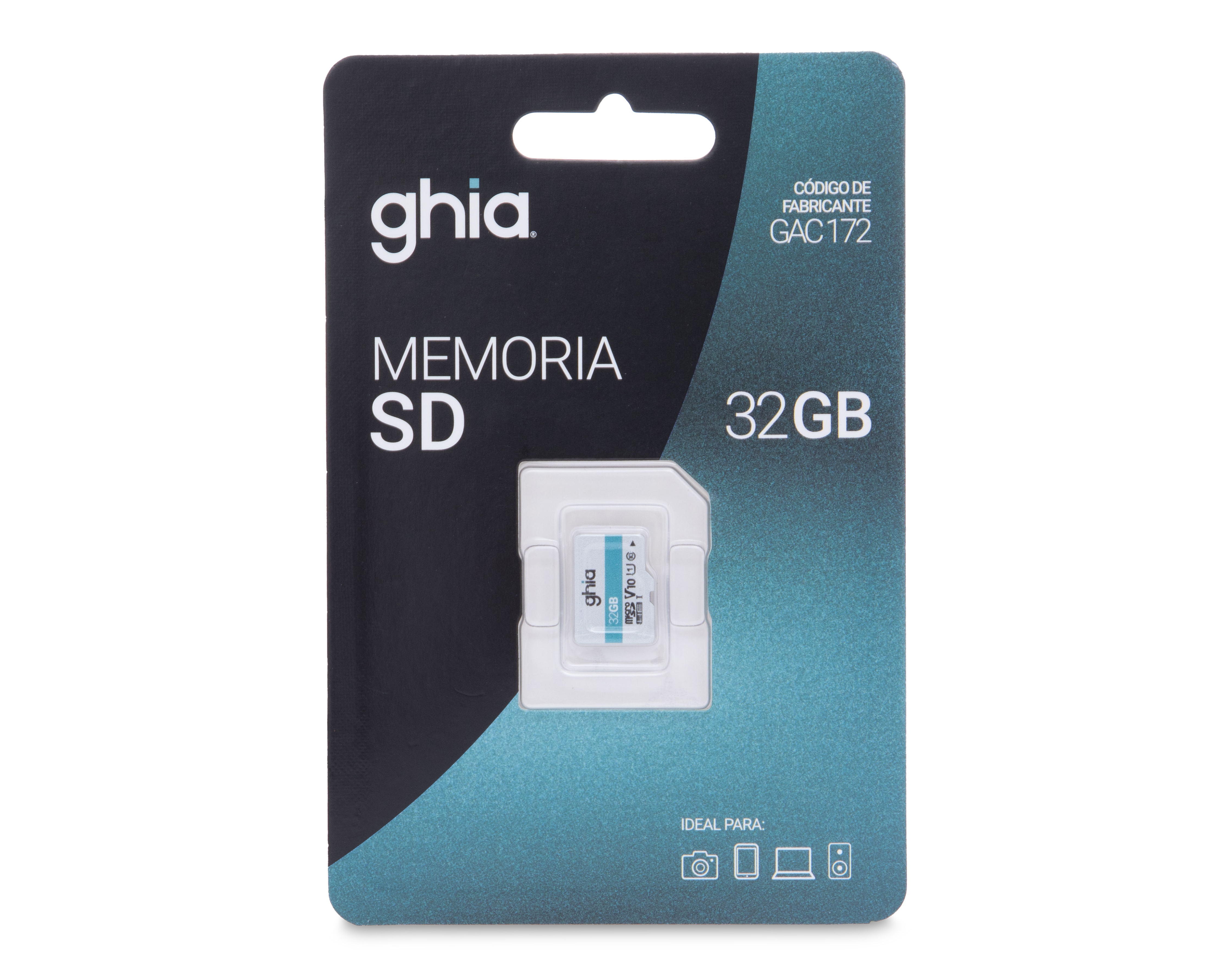 Foto 3 | Foto 3 | Memoria SD Ghia 32 GB Clase 10
