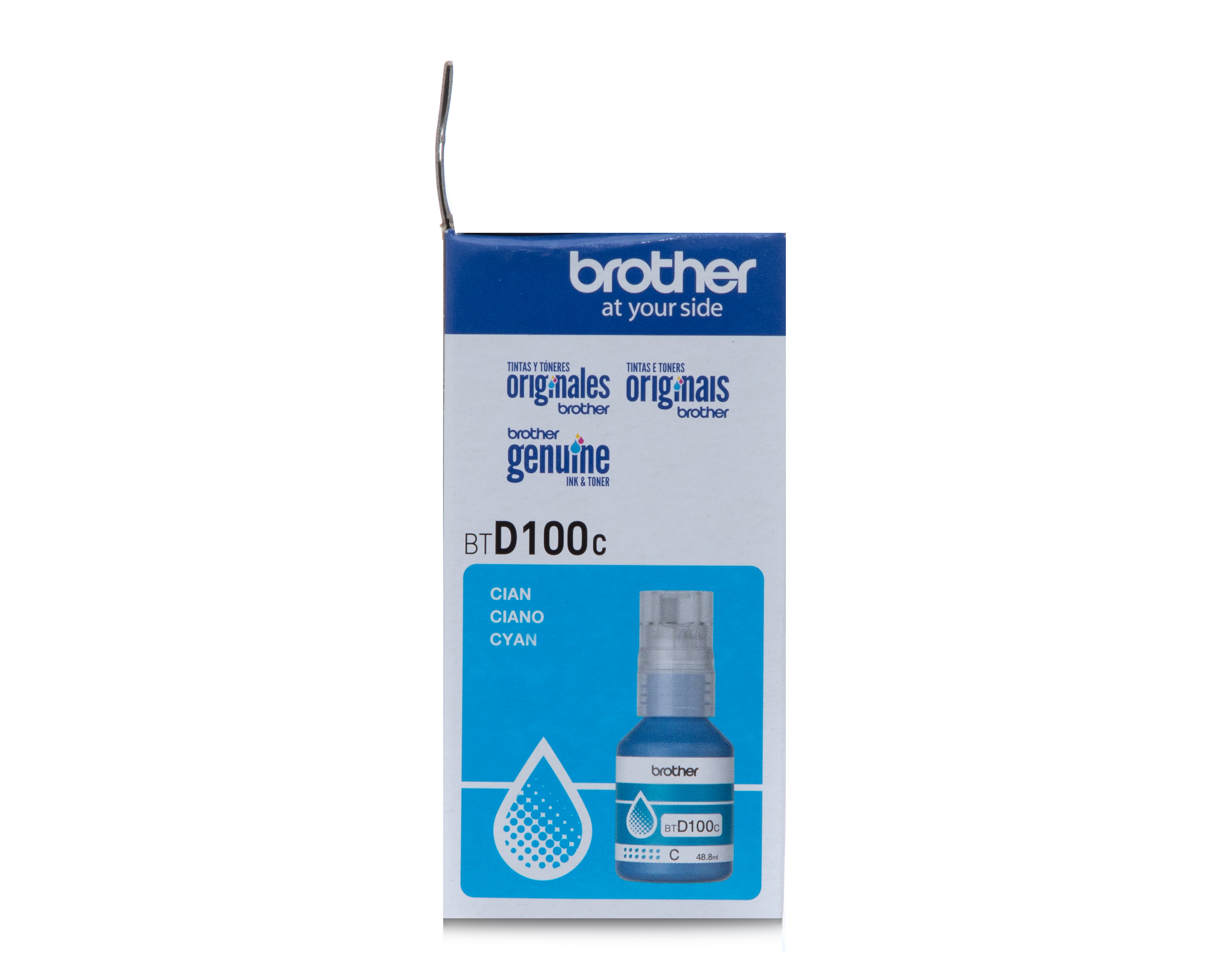 Foto 3 pulgar | Foto 2 | Cartucho de Tinta Brother BTD100C Cian