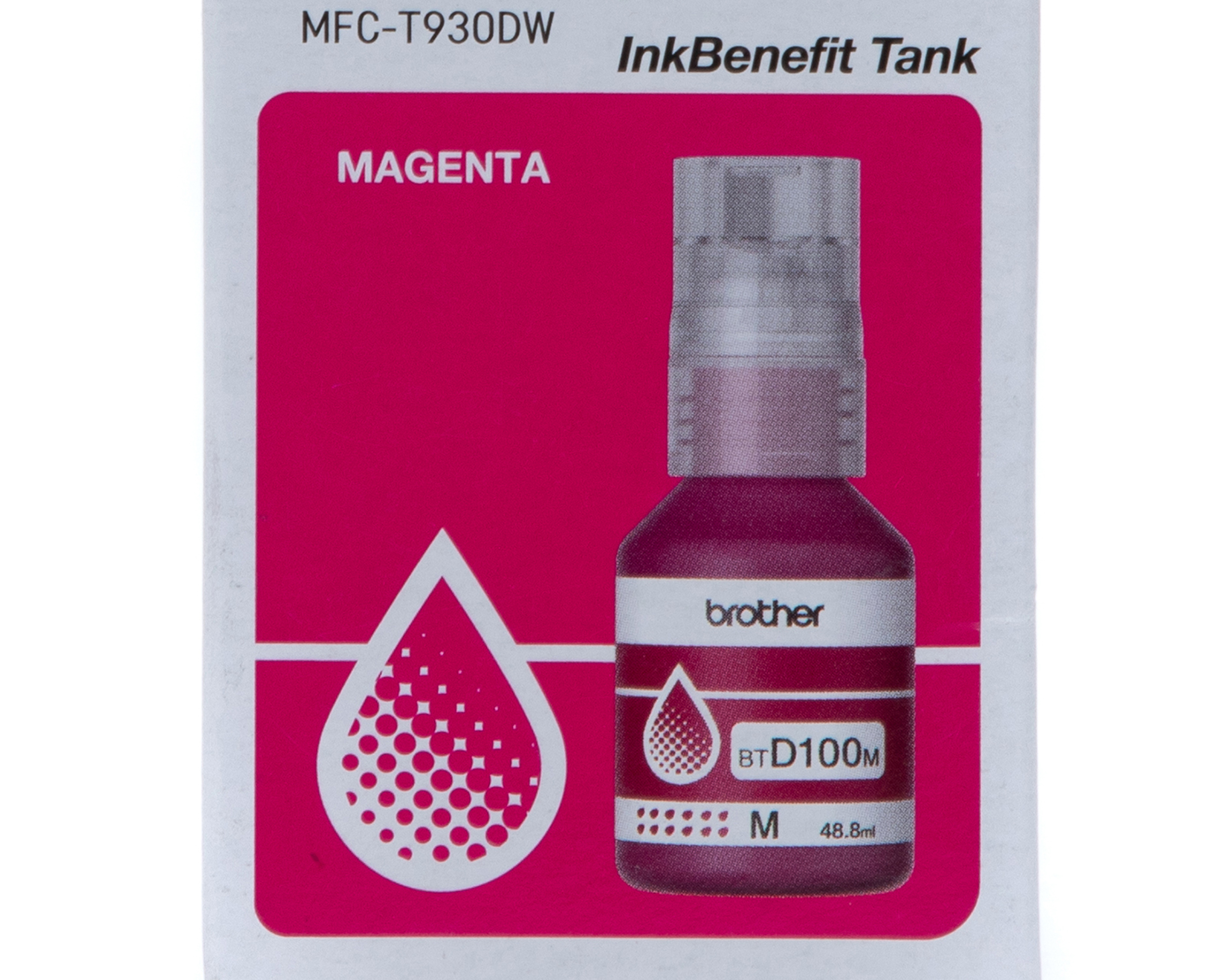 Foto 4 pulgar | Foto 3 | Cartucho de Tinta Brother BTD100M Magenta