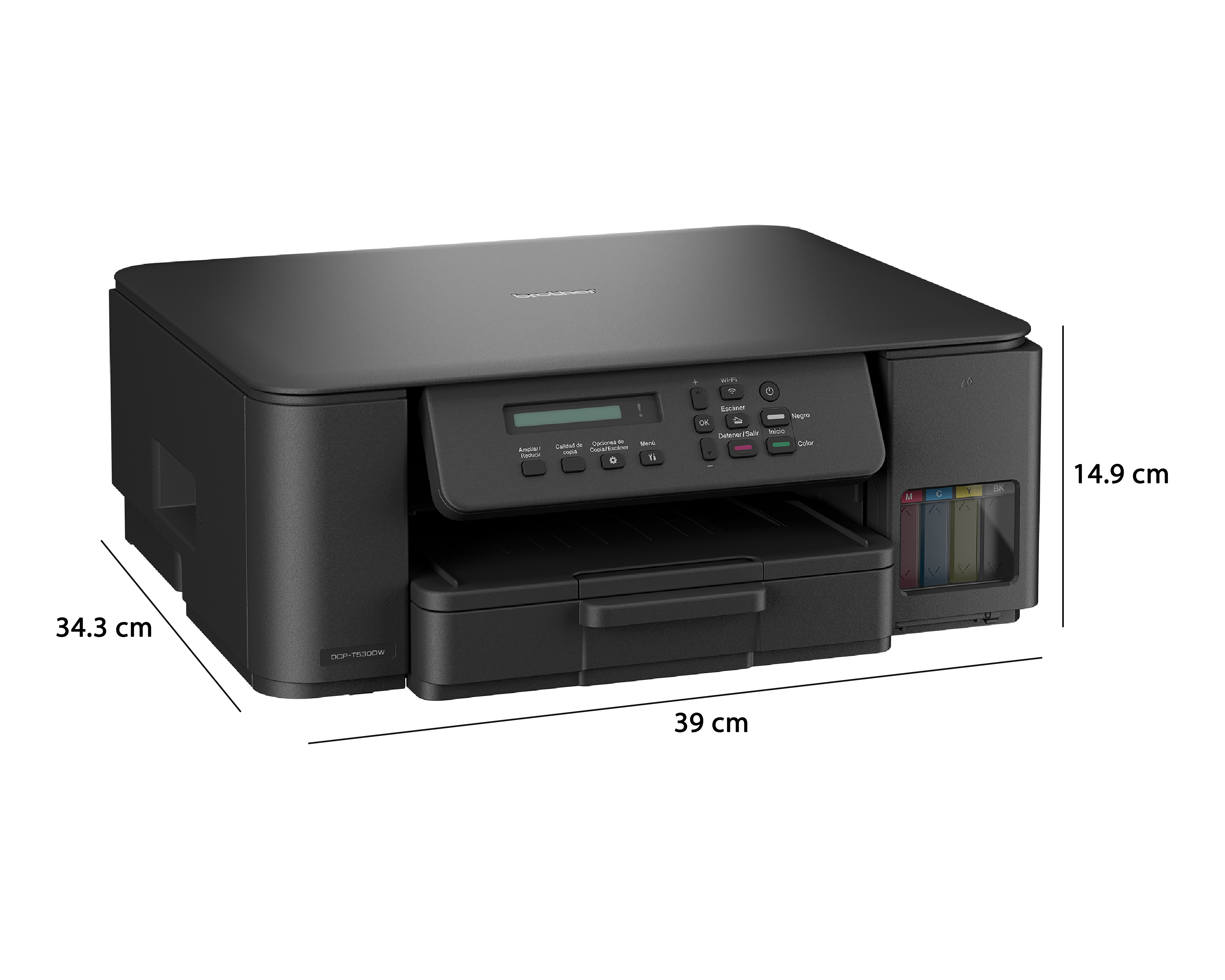 Foto 5 | Foto 5 | Impresora Multifuncional Brother de Tinta Continua DCP-T530DW