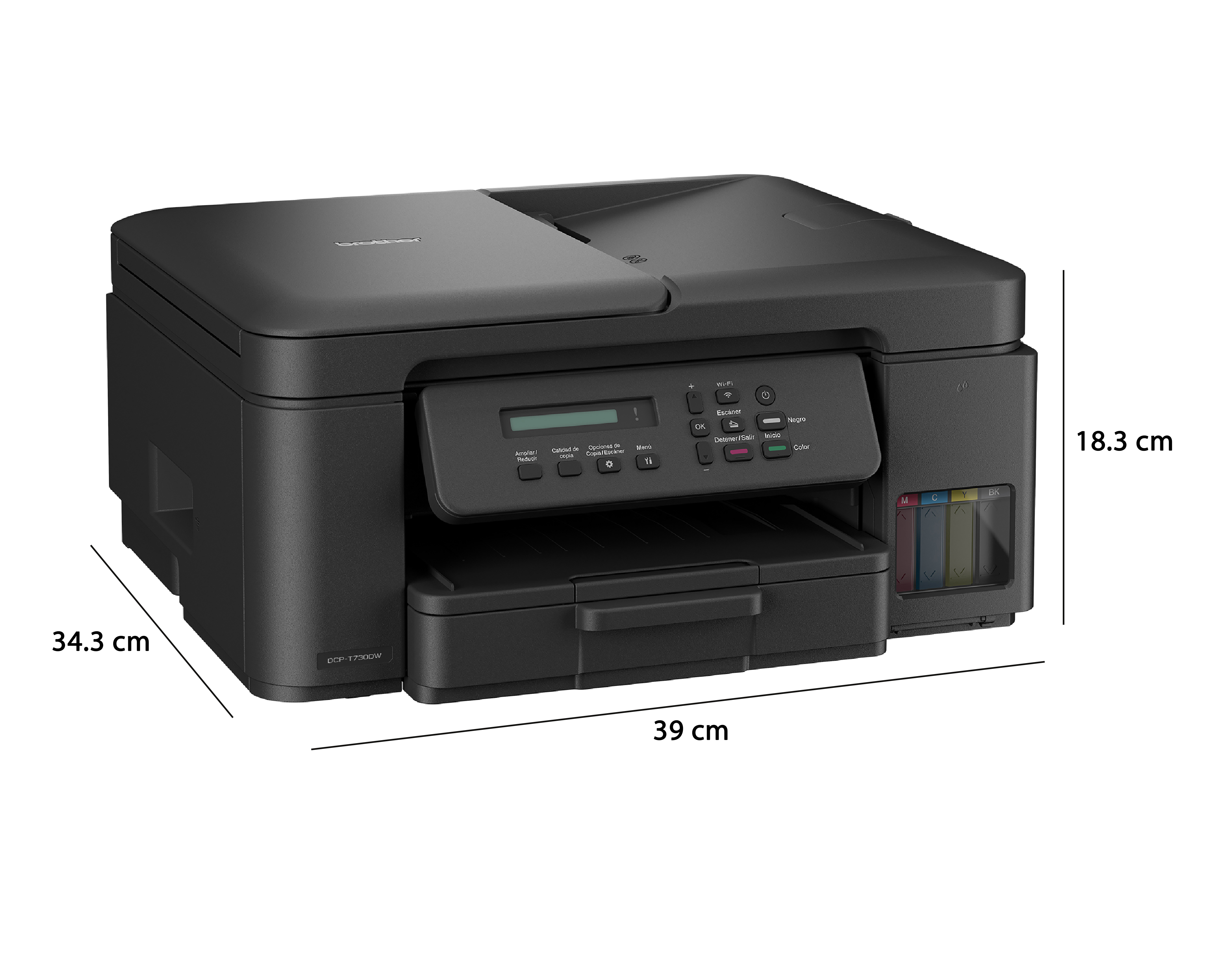 Foto 5 | Foto 5 | Impresora Multifuncional Brother de Tinta Continua DCP-T730DW