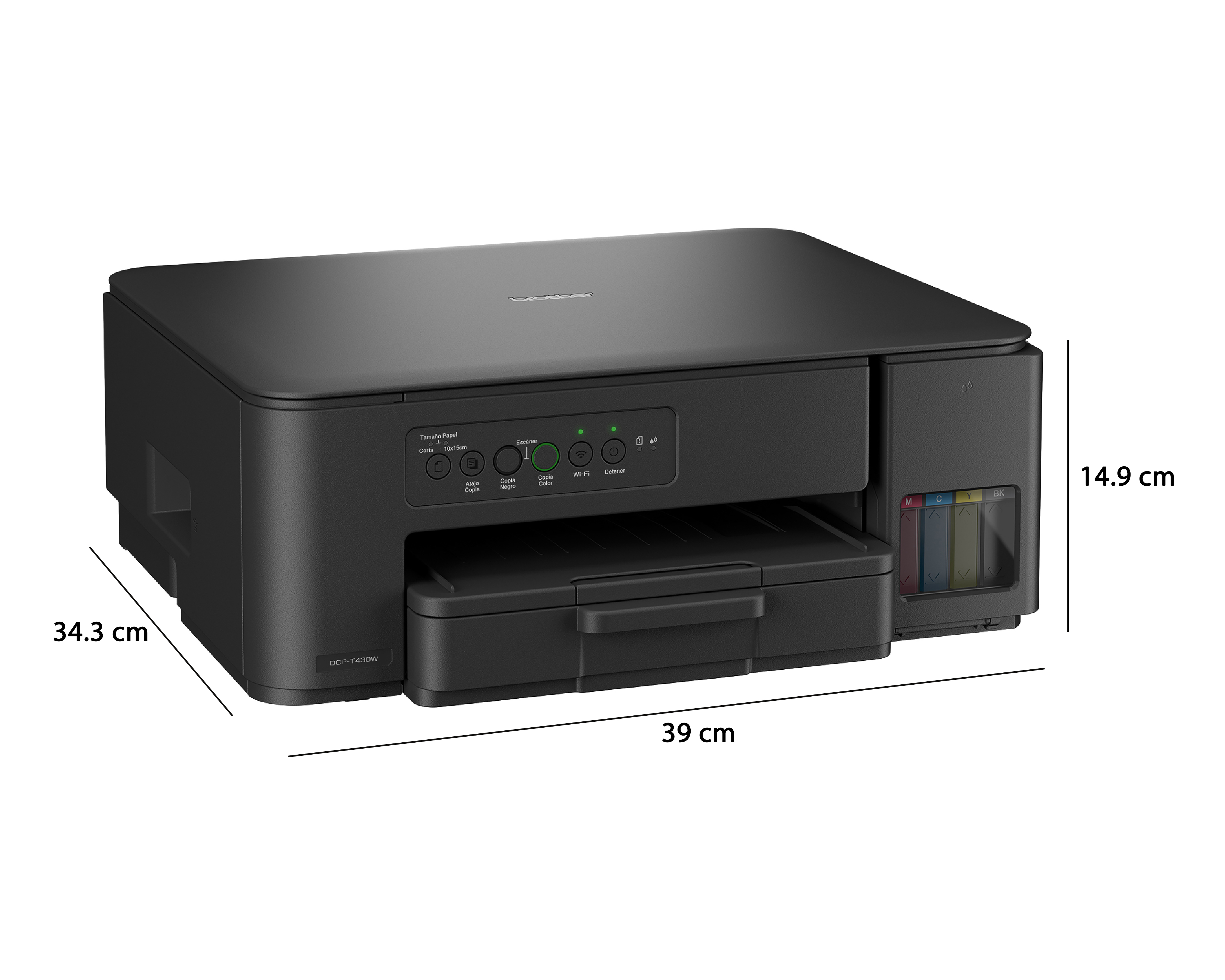 Foto 5 | Foto 5 | Impresora Multifuncional Brother de Tinta Continua DCP-T430W