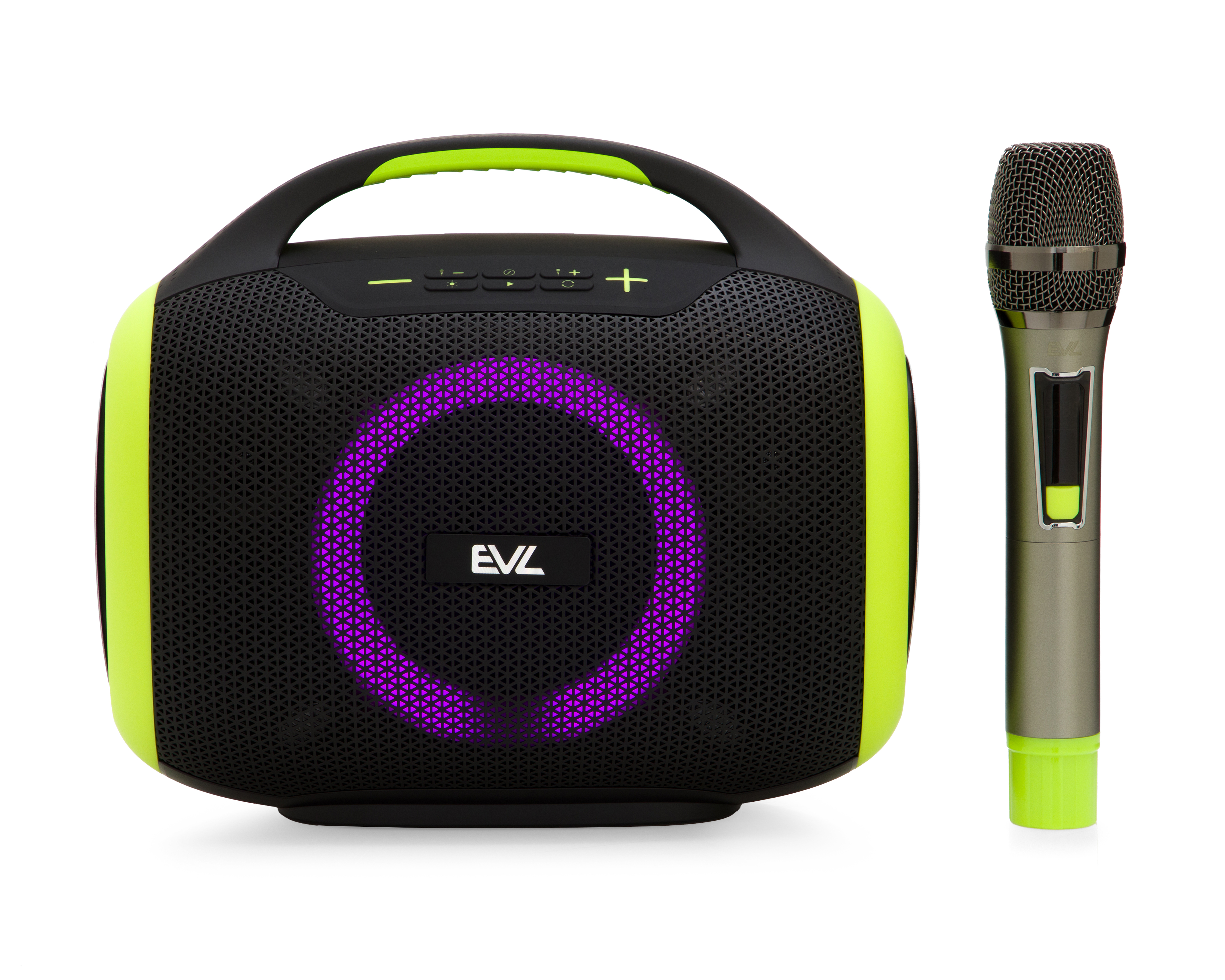 Bocina Bluetooth EVL S6300 80 W con Micrófono