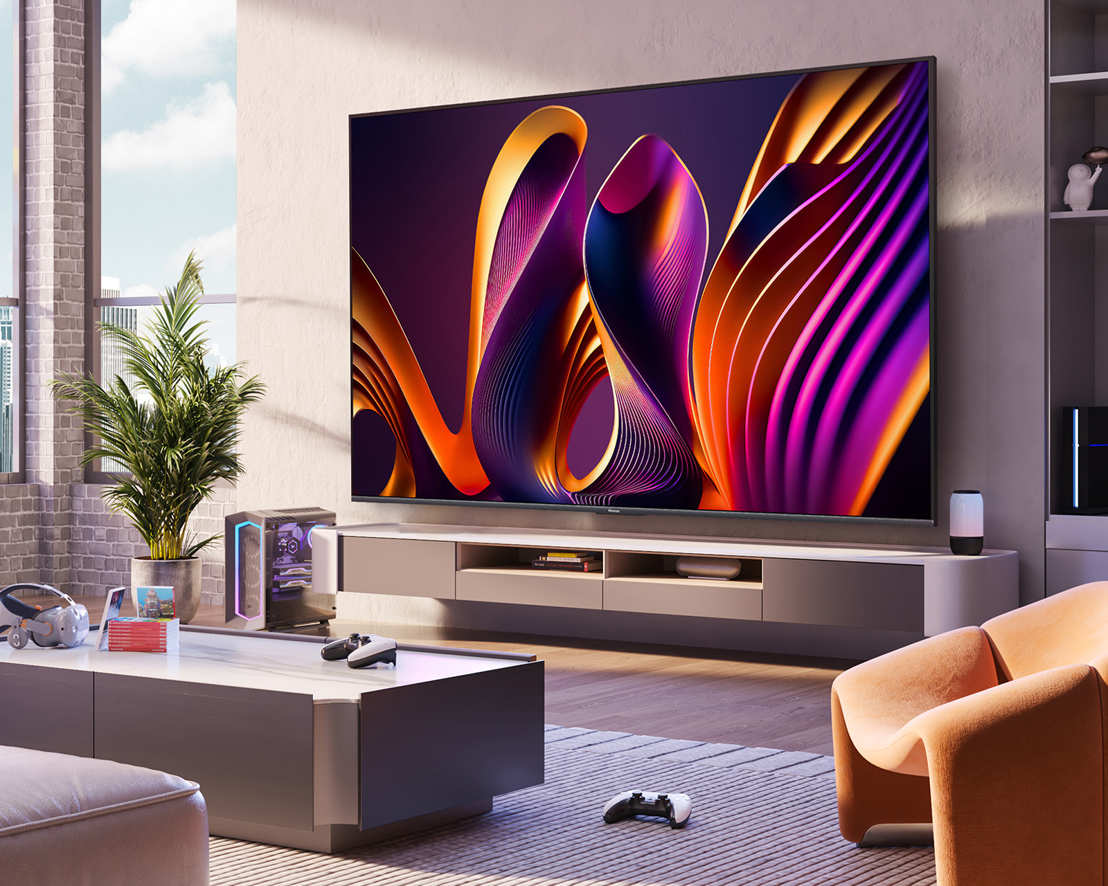 Foto 7 pulgar | Foto 6 | Pantalla Smart TV Hisense QLED 100 Pulgadas 4K 100QD7N