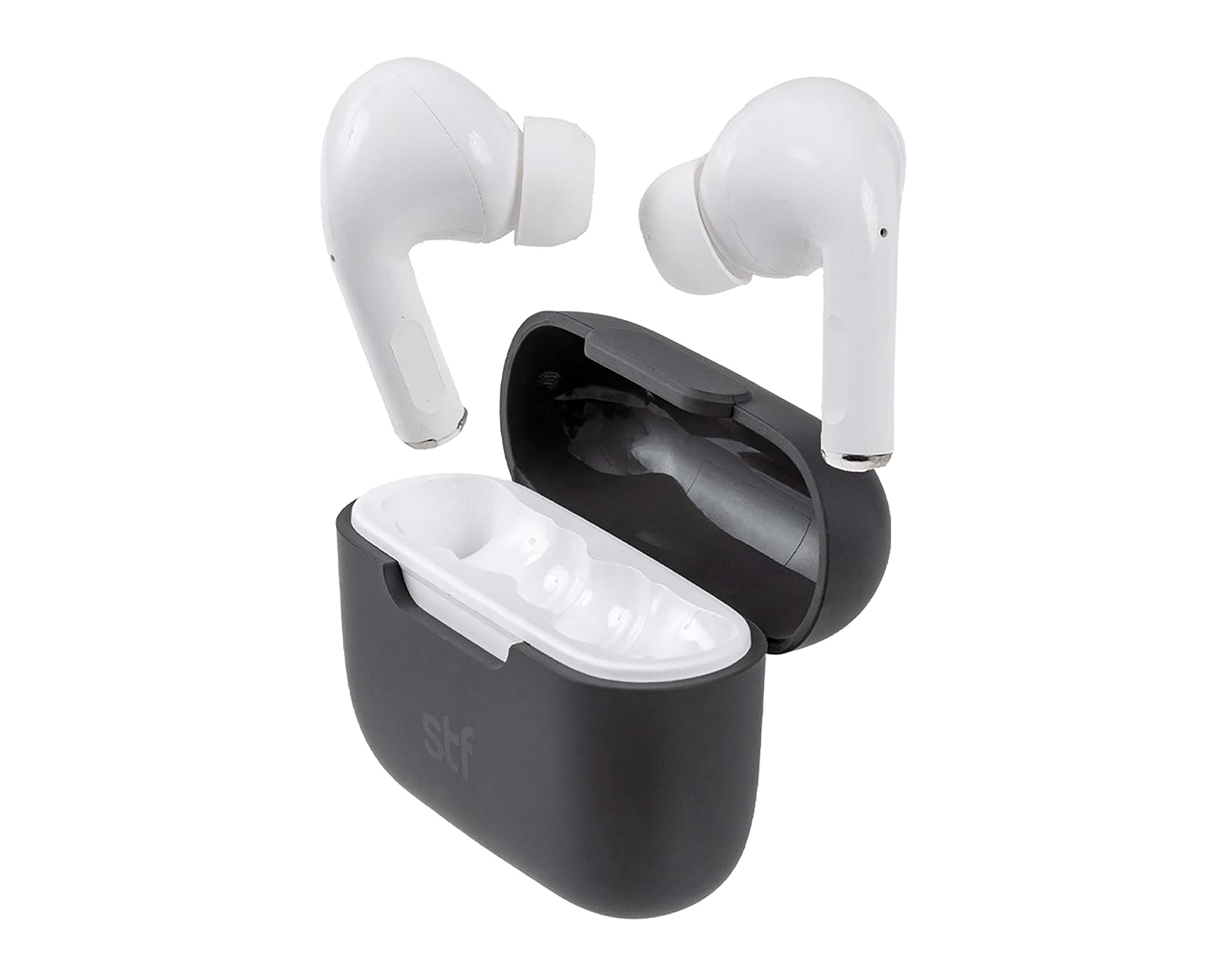 Foto 5 pulgar | Foto 4 | Smartwatch STF Kronos Sound Resistente al Agua Negro con Audífonos True Wireless