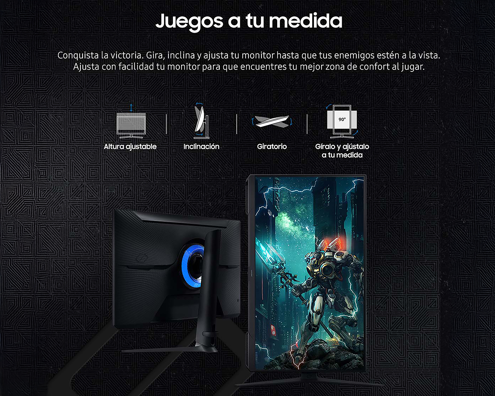 Foto 6 | Foto 6 | Monitor Gamer Samsung Odyssey G3 27 Pulgadas FHD 180 Hz