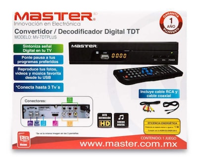 Foto 4 | Foto 4 | Sintonizador Digital para TV Master MV-TDTPLUS
