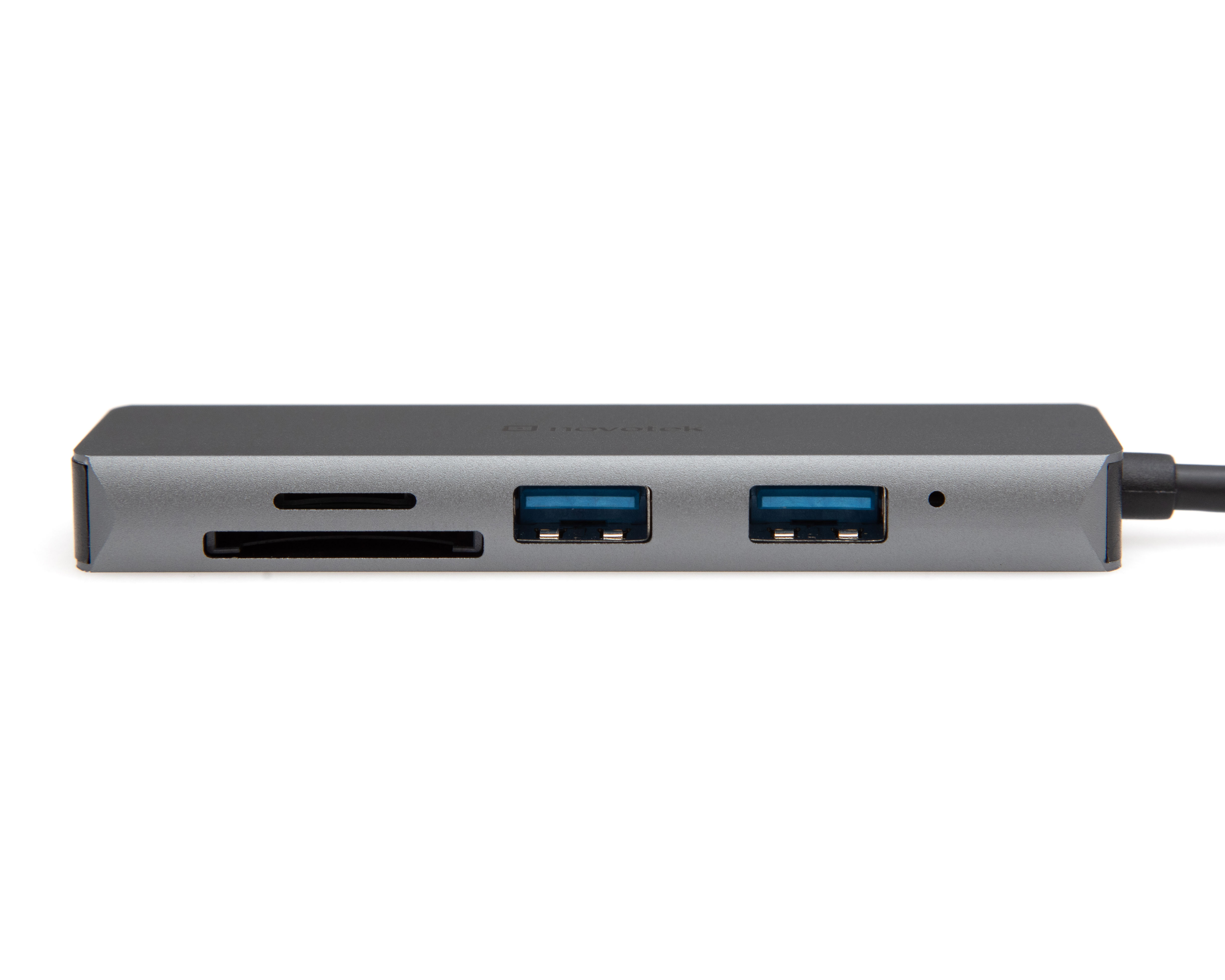 Foto 3 pulgar | Foto 2 | Adaptador Multipuertos a USB-C Novotek 2.5 W