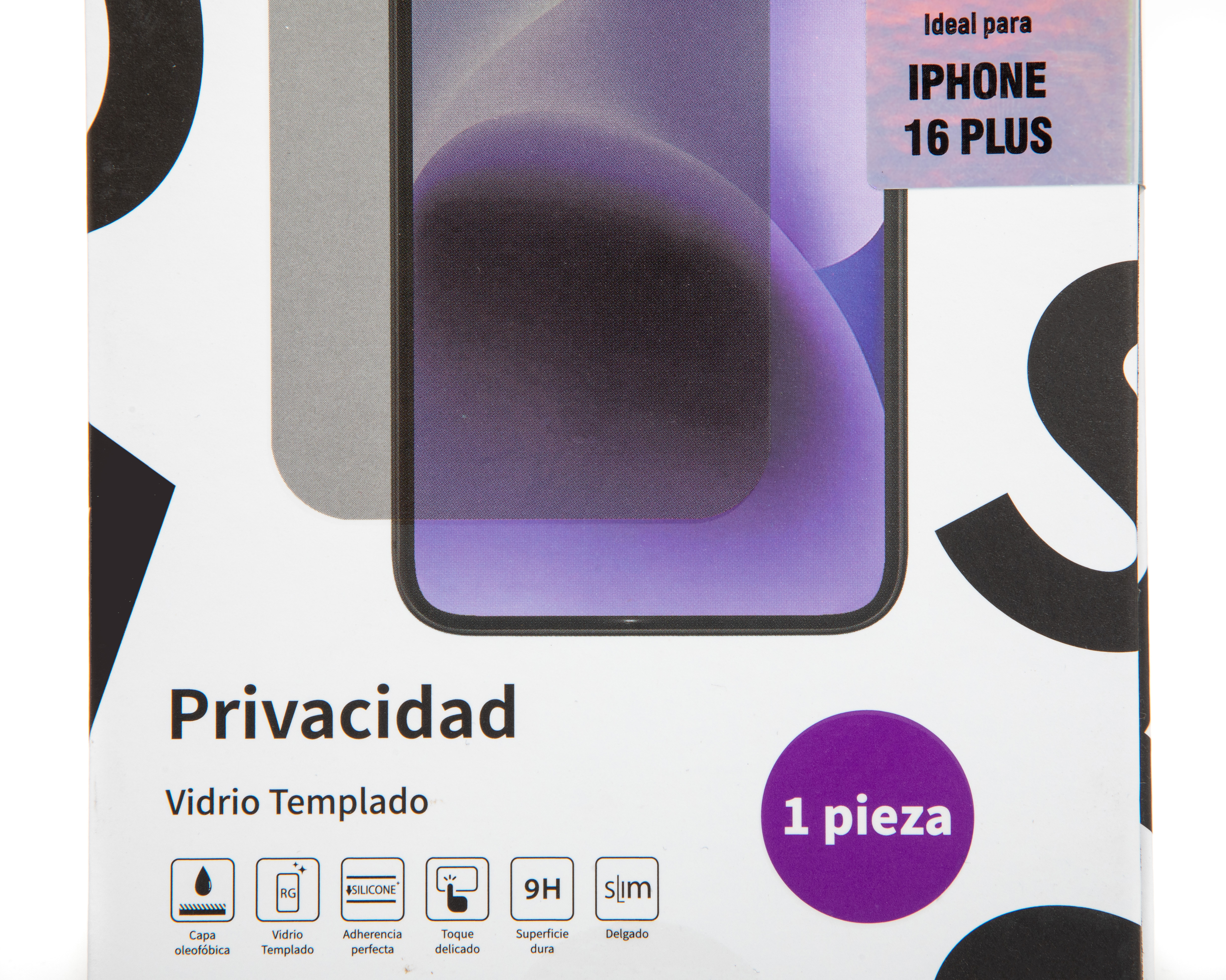 Foto 3 | Foto 3 | Protector de Pantalla de Privacidad Blob para iPhone 16 Plus